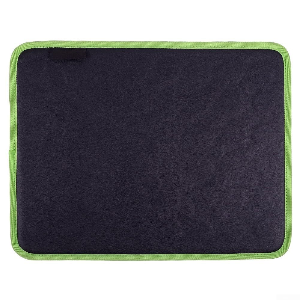 Vassoio magnetico per attrezzi, organizer verde, per strumenti di riparazione auto, viti, chiavi e cacciaviti, 3 misure, accessori per officina (3 pezzi)