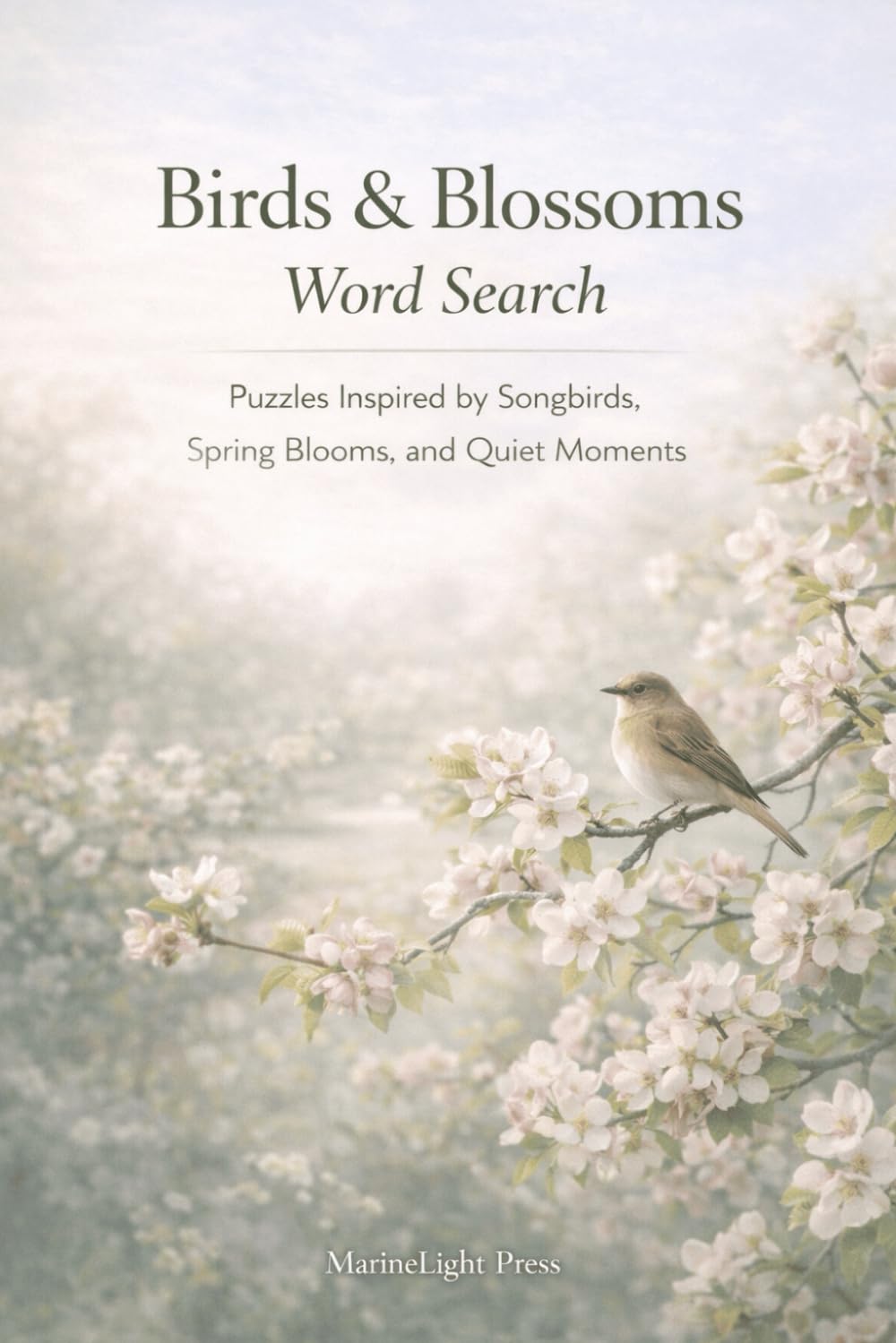 Birds & Blossoms Word Search: Puzzles Inspired by Songbirds, Spring Blooms, and Quiet Moments