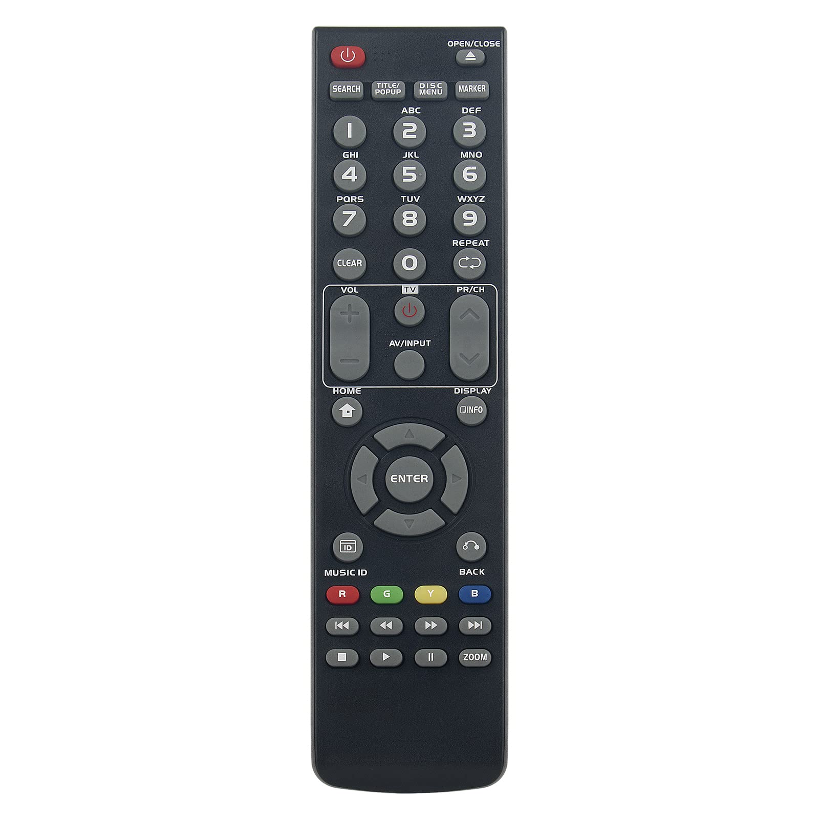 New AKB73295901 Blu-ray Remote Control Replacement