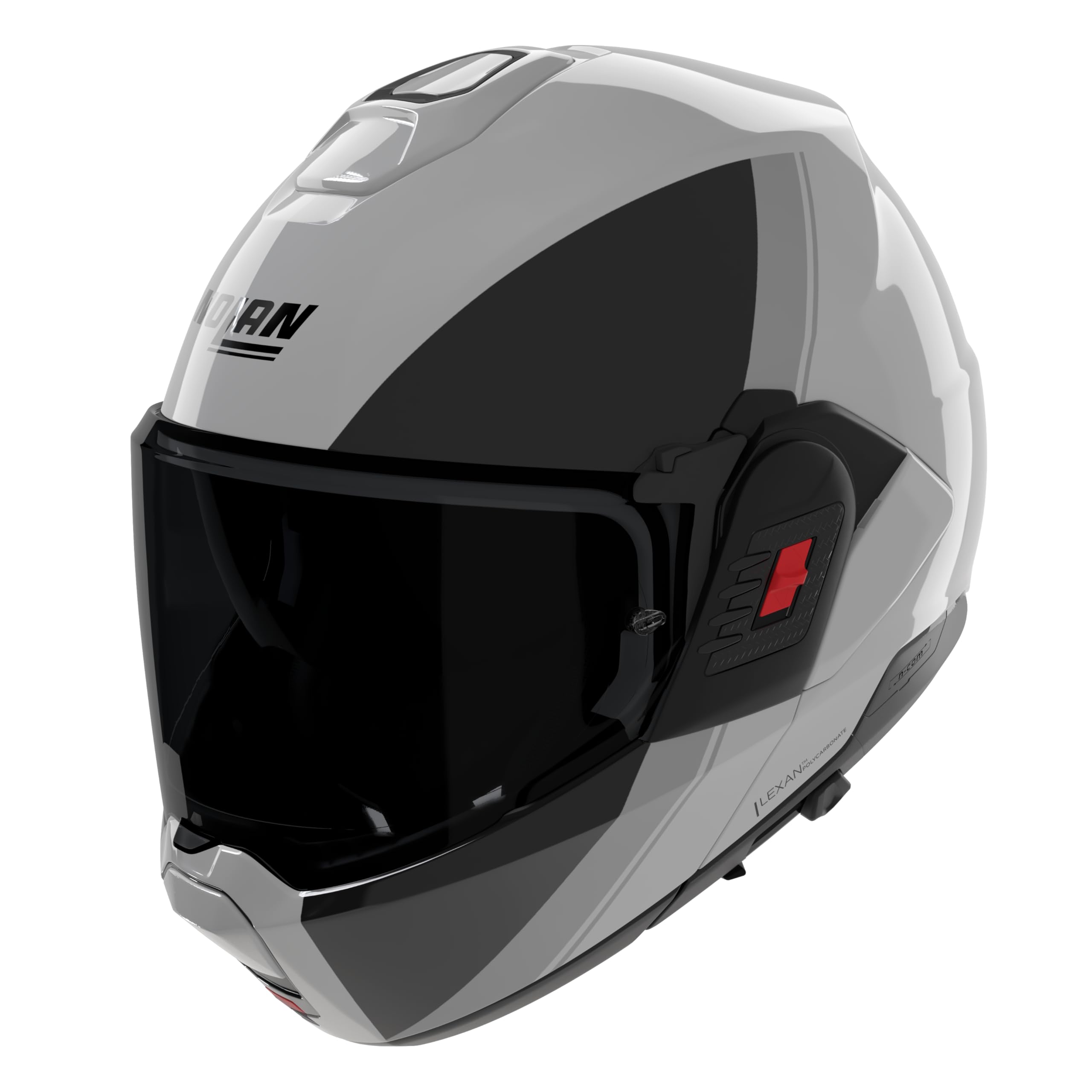 Nolan N120-1 Verniciatura Speciale N-Com Hełm, czarny/szary, XS (55)