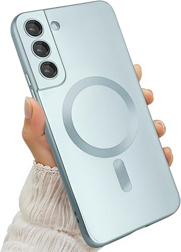 Miniatura 32 de Funda Magnética para Samsung Galaxy S25 Plus para Mujeres Hombres Niñas [Compatible con MagSafe] [Protector de Lente de Cámara] Mate Bonita Delgada