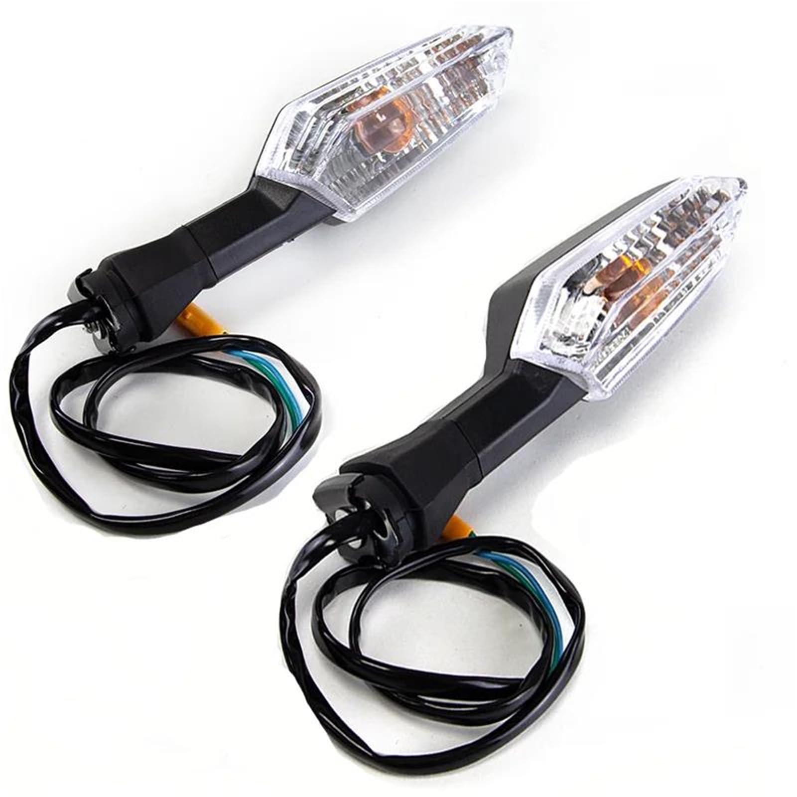 Indicatori Di Direzione Per Moto, Luci Di Segnalazione Per Kawasaki Z 250 300 750 800 900 1000 Per Ninja 250 300 Per Z250SL ER-6N Per ZRX1200 Indicatori Di Direzione Luci
