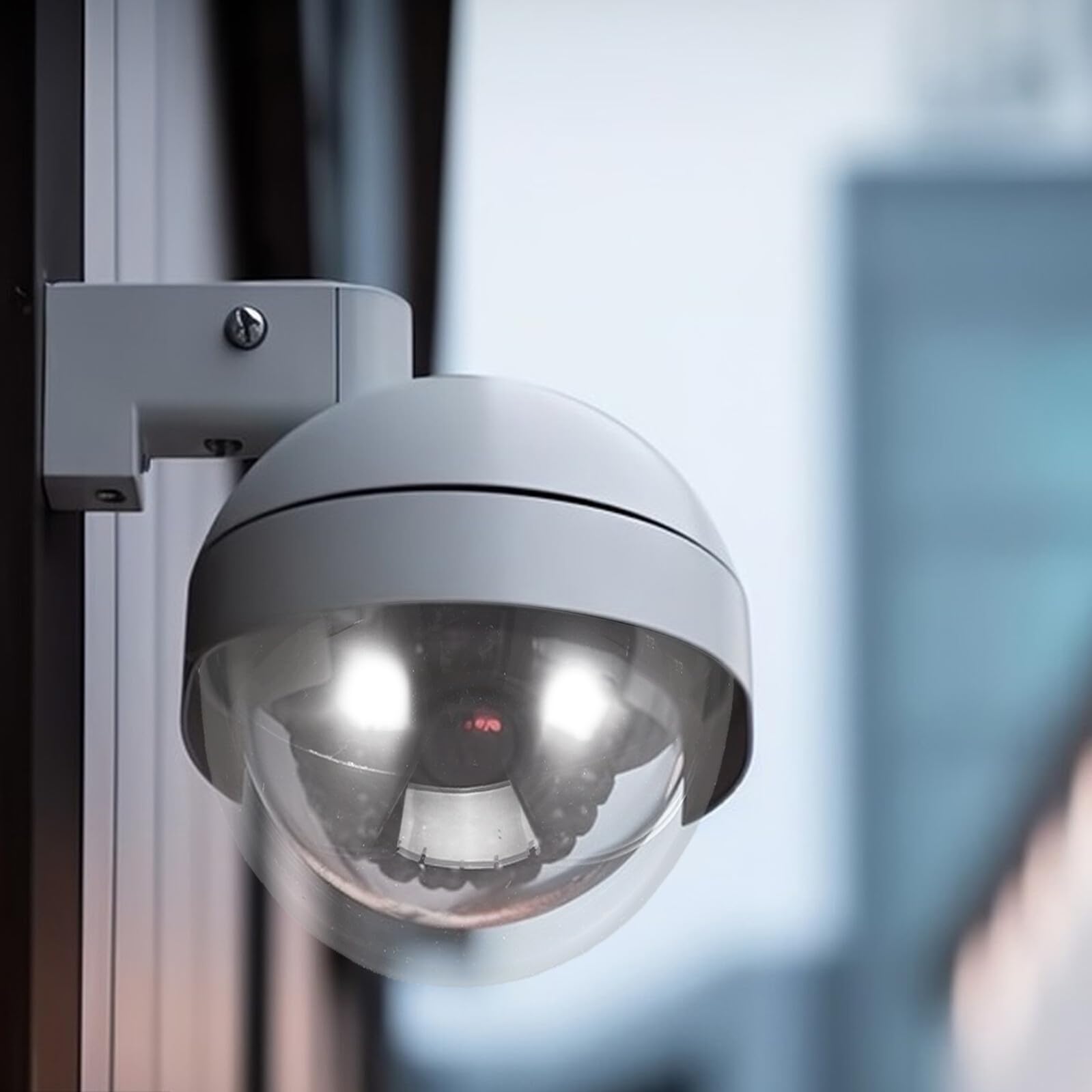 VILLCASE Copertura a Cupola Trasparente in Acrilico da 38 Pollici per Telecamera di Sicurezza Protezione Antipioggia e Parasole per Esterni Custodia Protettiva Resistente per Sistemi di