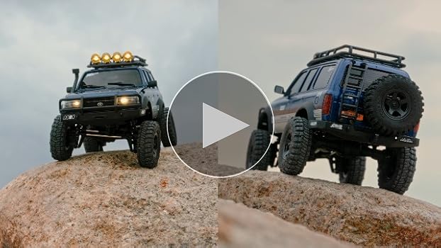 Amazon.com: Fms FCX18 1/18 Land Cruiser RC Rock Crawler