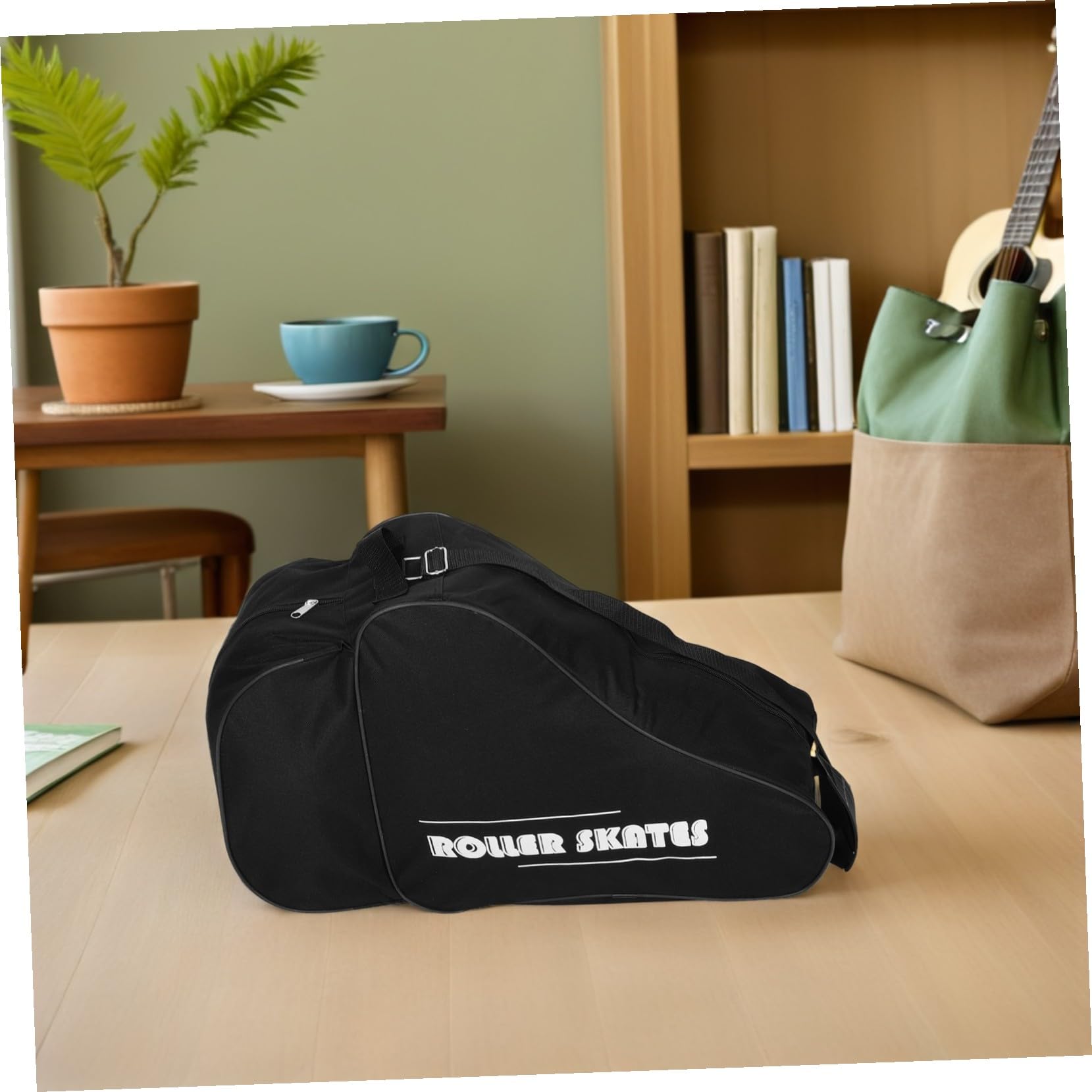 2 Bolsas para Patines Mochila para Patines De Hockey sobre Hielo Bolsa para Guardar Zapatos De Patinaje Unisex para Adultos De Hielo En