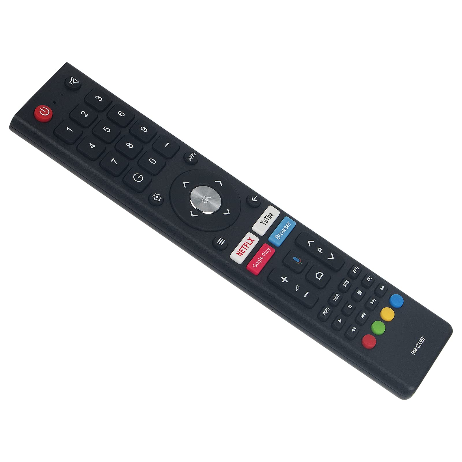 New RM-C3367 Remote Control Replacement - Image 4