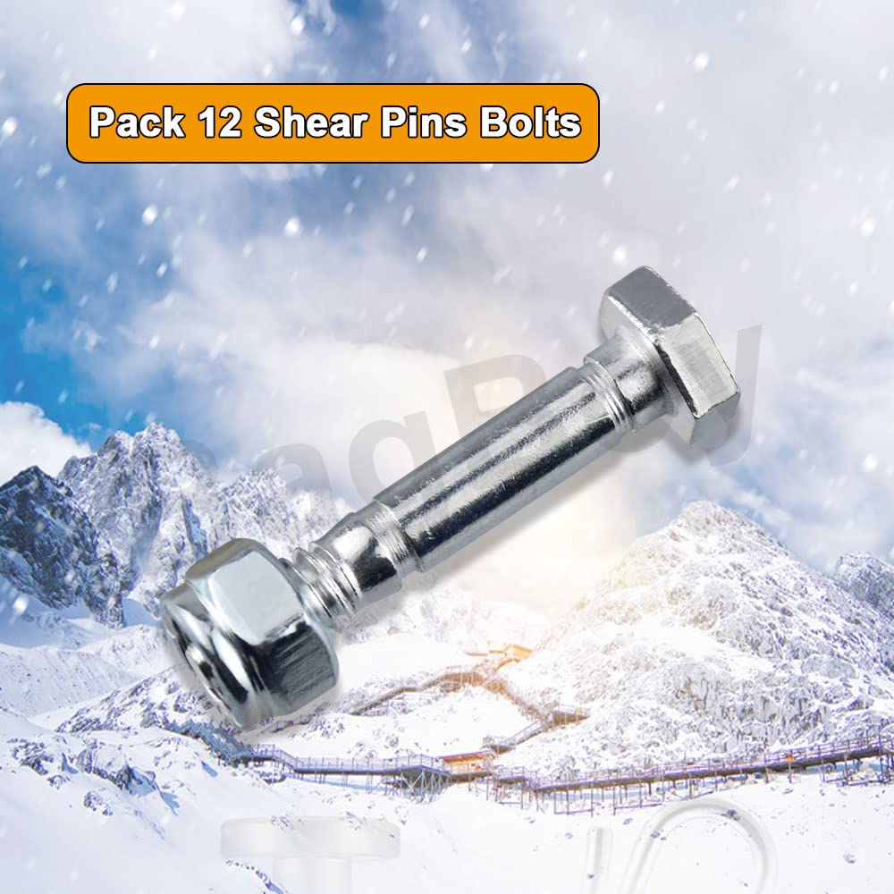 53200500 Shear Bolt And Nut Compatible With Ariens ST520 ST524 ST624