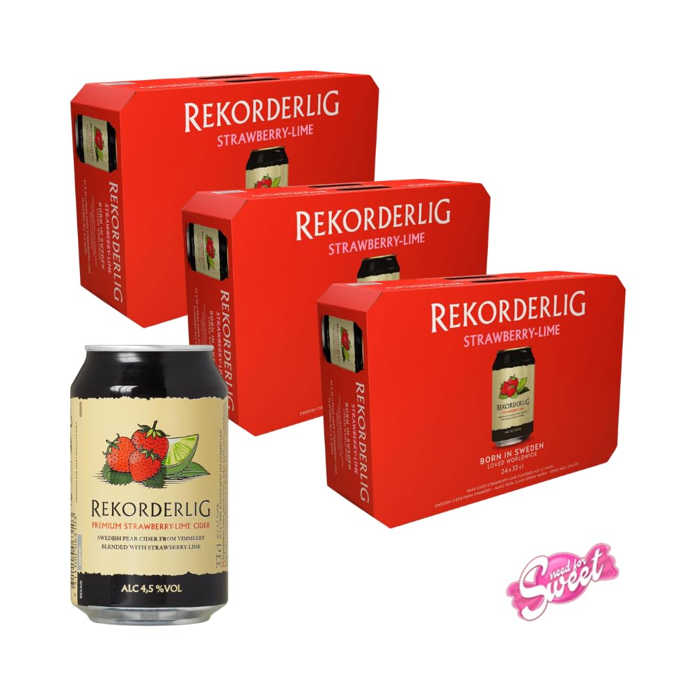 Rekorderlig Strawberry-Lime Cider 72 Dosen Summer Party Pack