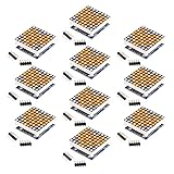 10Pcs Red 8x8 Dot Matrix 5V MCU Control DIY Kit