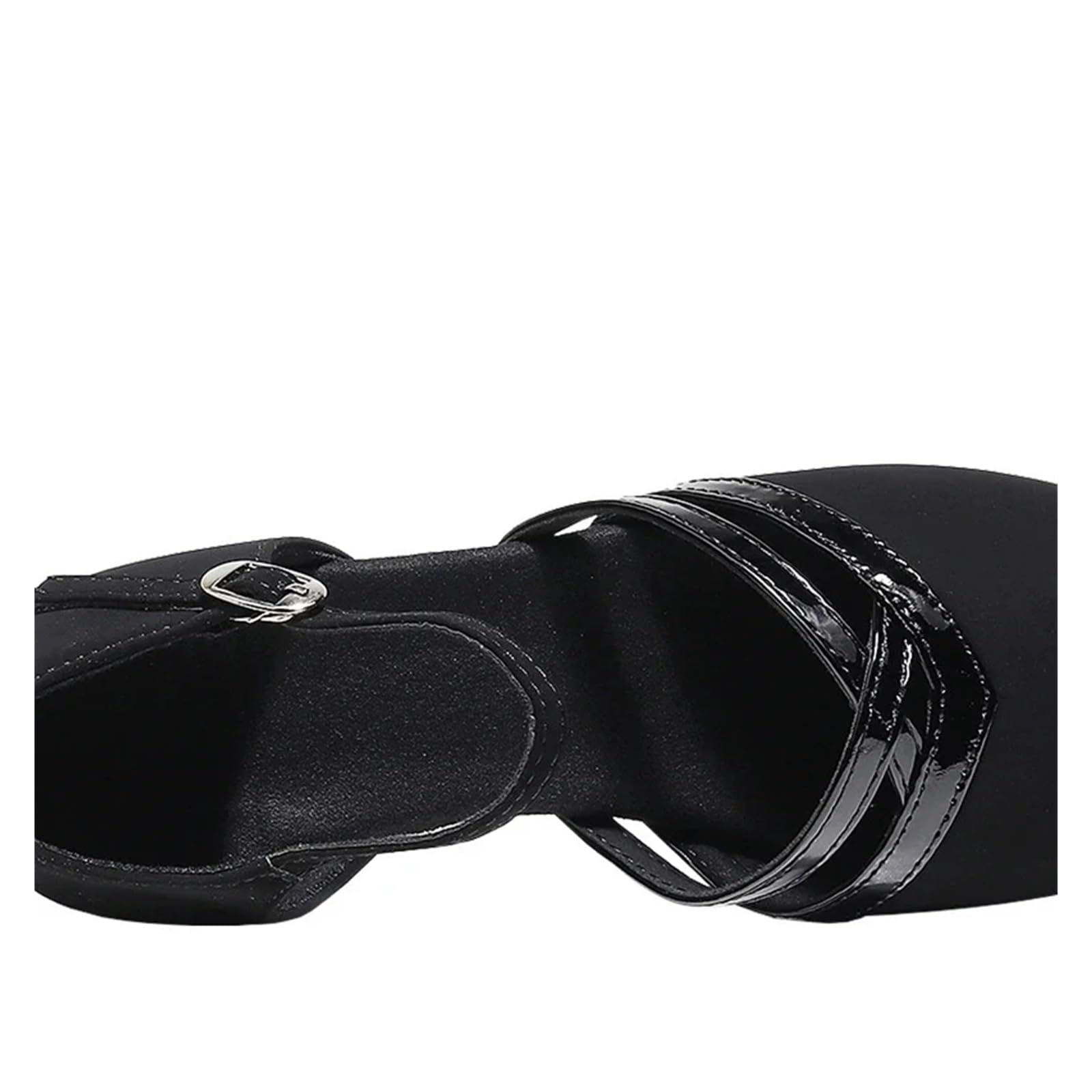 Zapatos De Baile Latino Zapatos de Baile Latino for Mujer, de salón, Negros, for Salsa, tacón bajo de 3,5 cm, for Samba y Tango, Suela Blanda for Fiesta. para Mujer(39)
