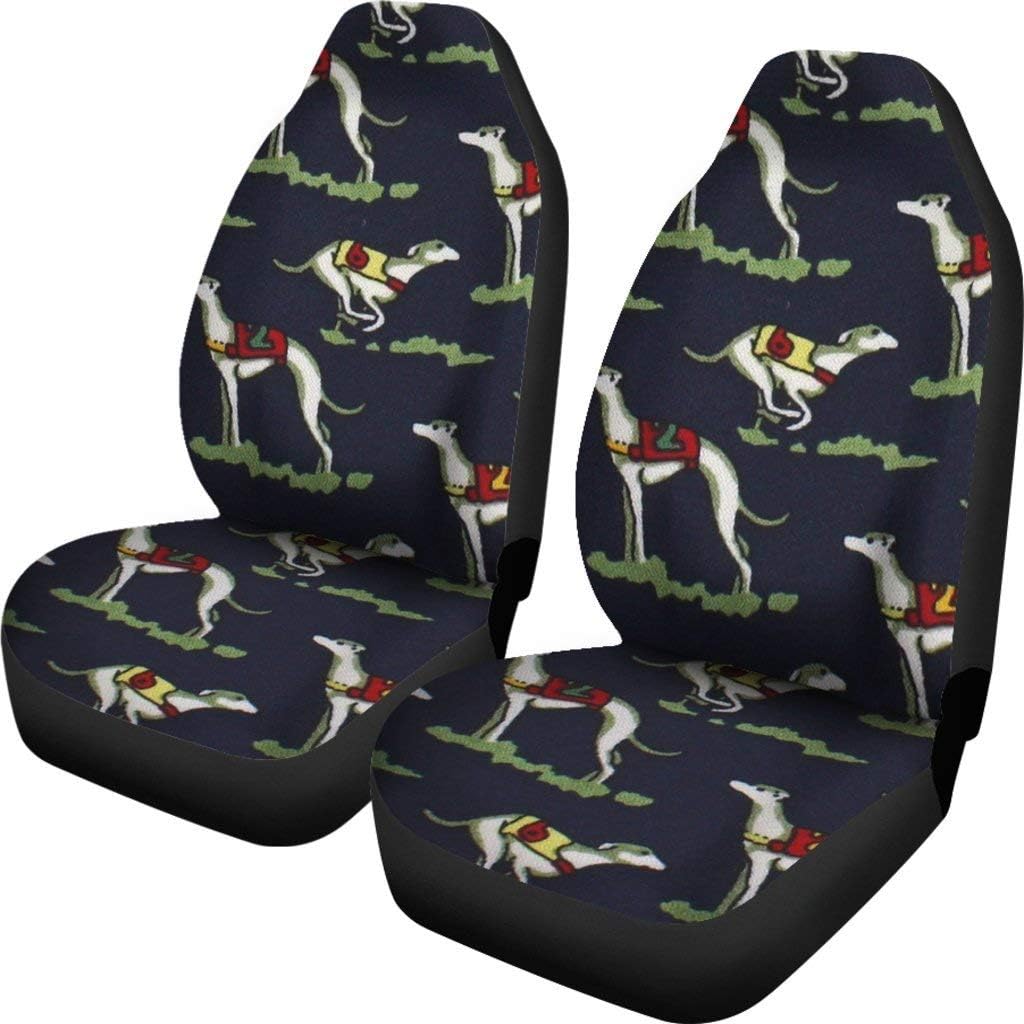 Whippet Dog Patterns Print Car Sheet Covers