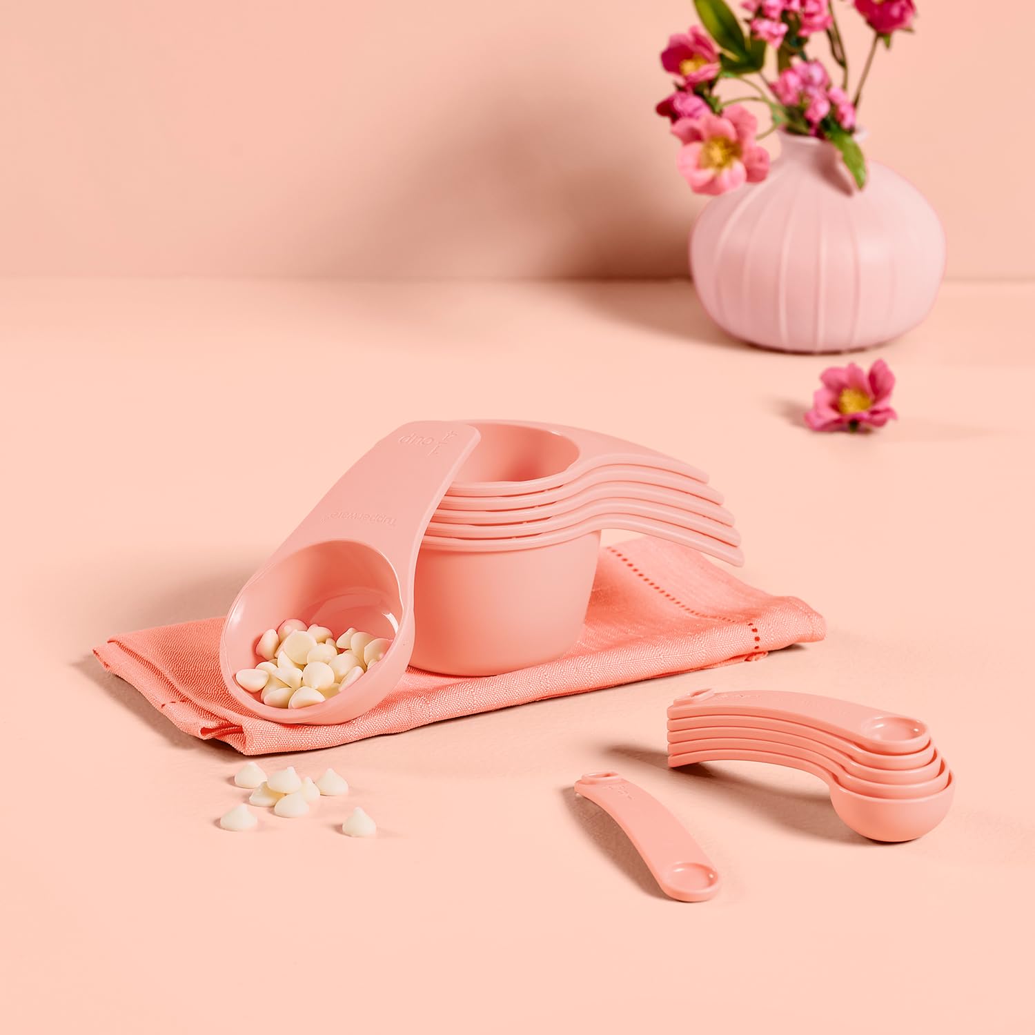 Tupperware Measuring Mates Set, Measuring Cups and Spoons Set