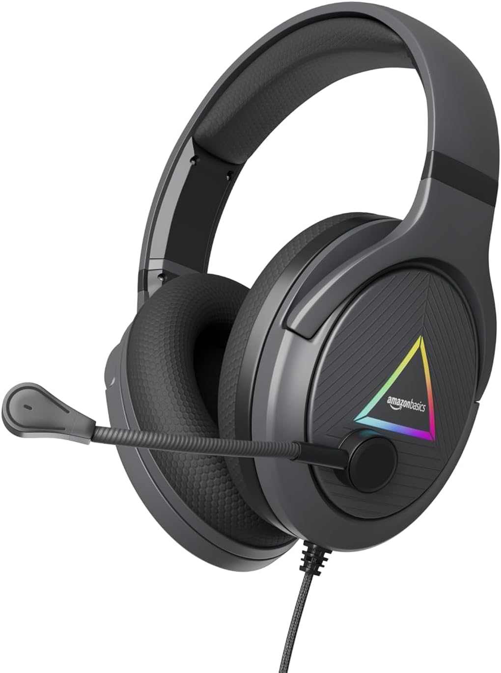 amazon basics 7.1 USB Gaming Wired Over Ear Headphones with Mic ...