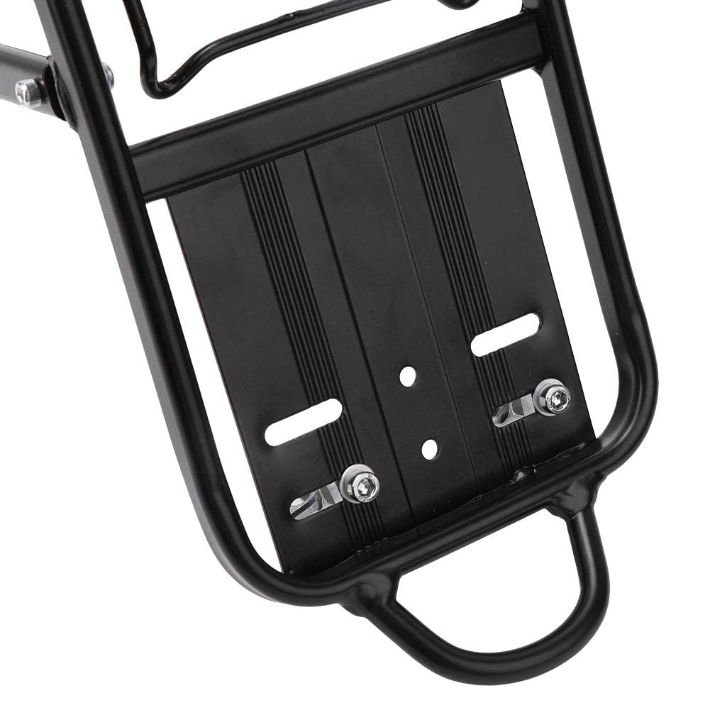 Porte-vélos Arrière Réglable, Porte-Bagages Universel, capacité de 35kg, avec Matériau en Alliage pour Roues de 24 à 28 Pouces