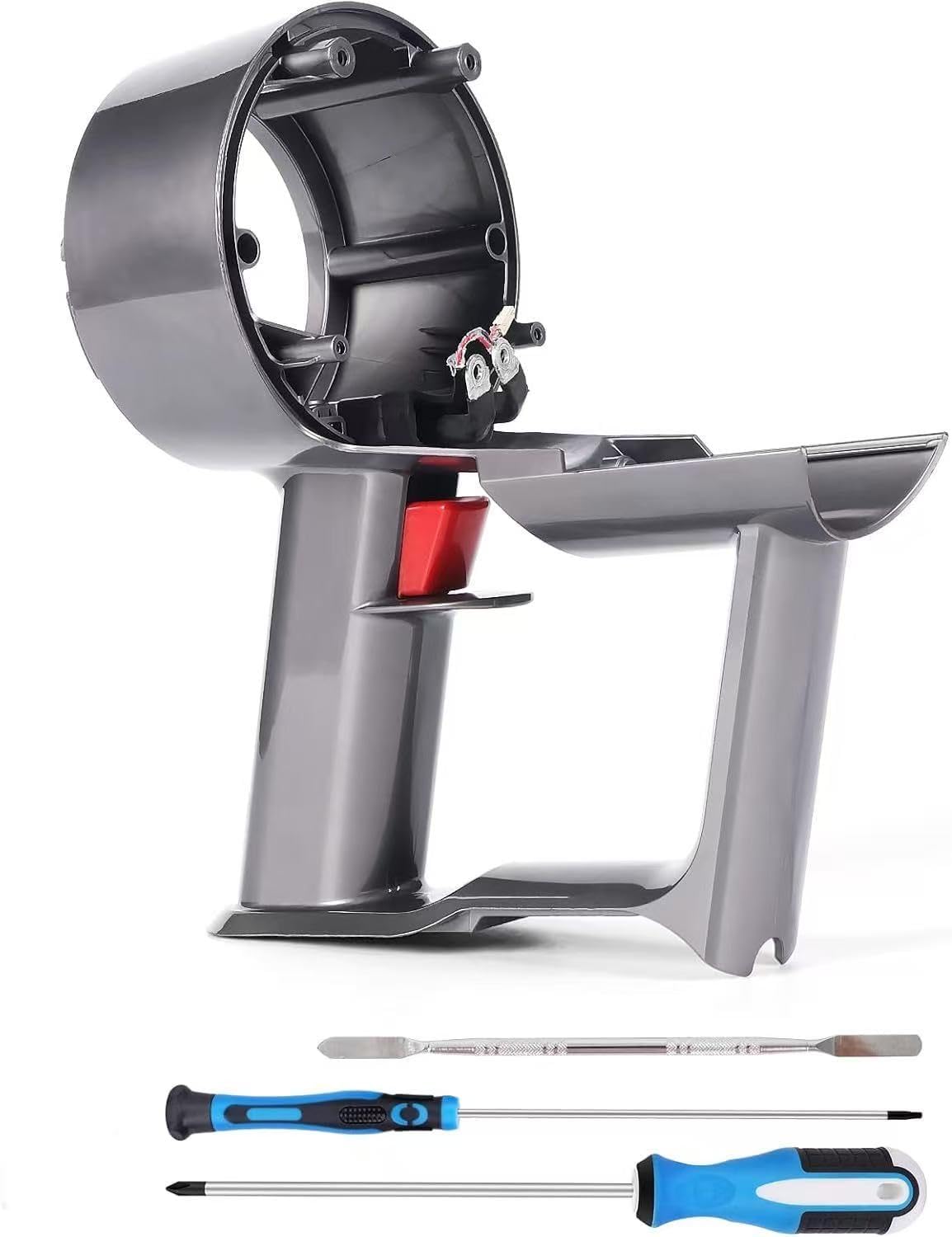 V11 SV15 Main Body Assembly Casing Compatible with V11 SV15 V15 SV22 Vacuum Cleaner Main Body Assembly Part, V11 V15 SV22 Main Body Assembly Housing with Special Tools(for Click-in Version Only)