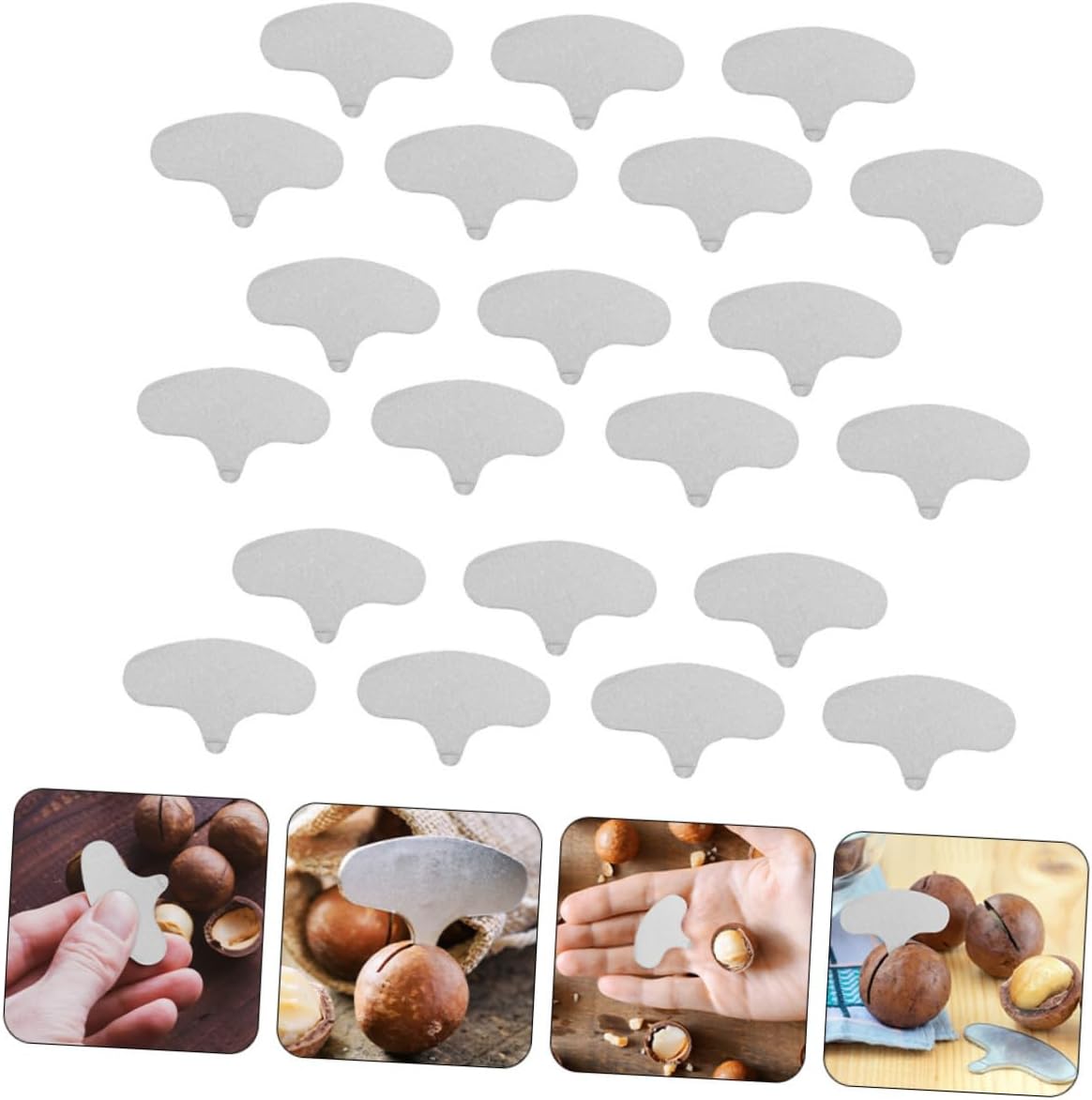 Nut Crackers 100pcs Iron Macadamia and Walnut Shell Opener