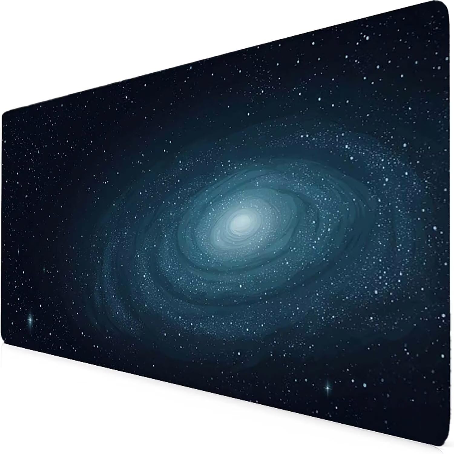 Grau Mauspad 120x60cm Schreibtischunterlage Sternenhimmel Mauspad Gaming Leicht zu Reinigende, Rutschfest Tischunterlage Schreibtisch, Verbessert Präzision und Geschwindigkeit für Deko Büro 7337-2g