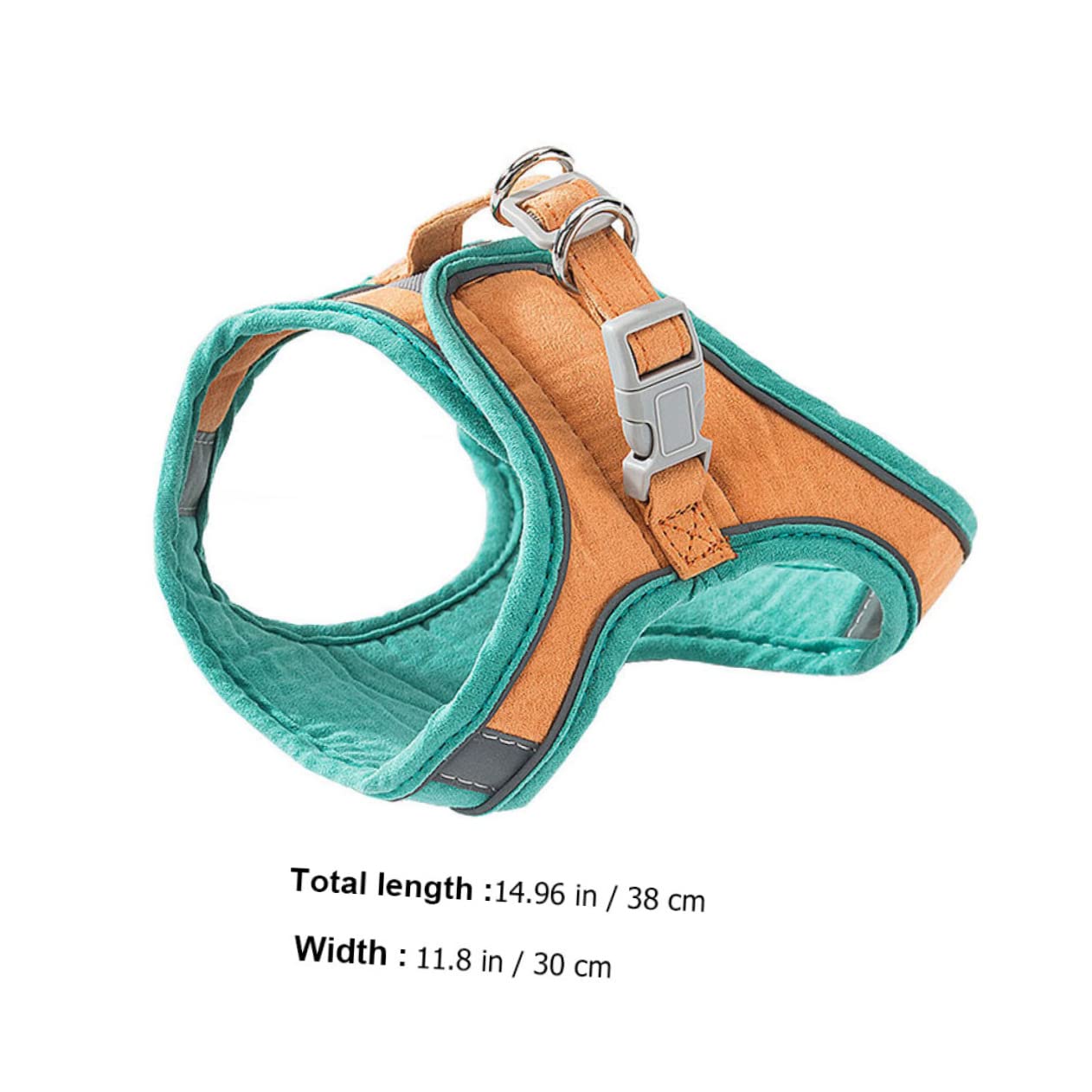 Abaodam 1 Set Reflective Cat Harness and Leash Lightweight Portable Kitten Vest Strap for Easy Walking and Safety for with Your Pet