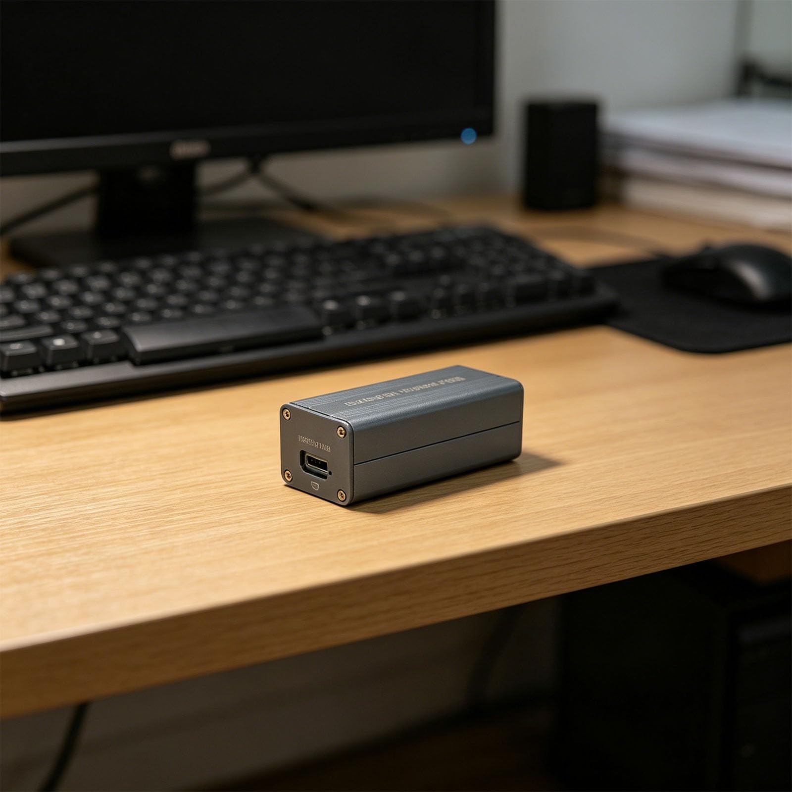 Adattatore LAN esterno con connessione USB C, dongle Ethernet in metallo per computer desktop e laptop, dimensioni compatte da viaggio per trasporto all ' uso Dongle Lan Ethernet per computer