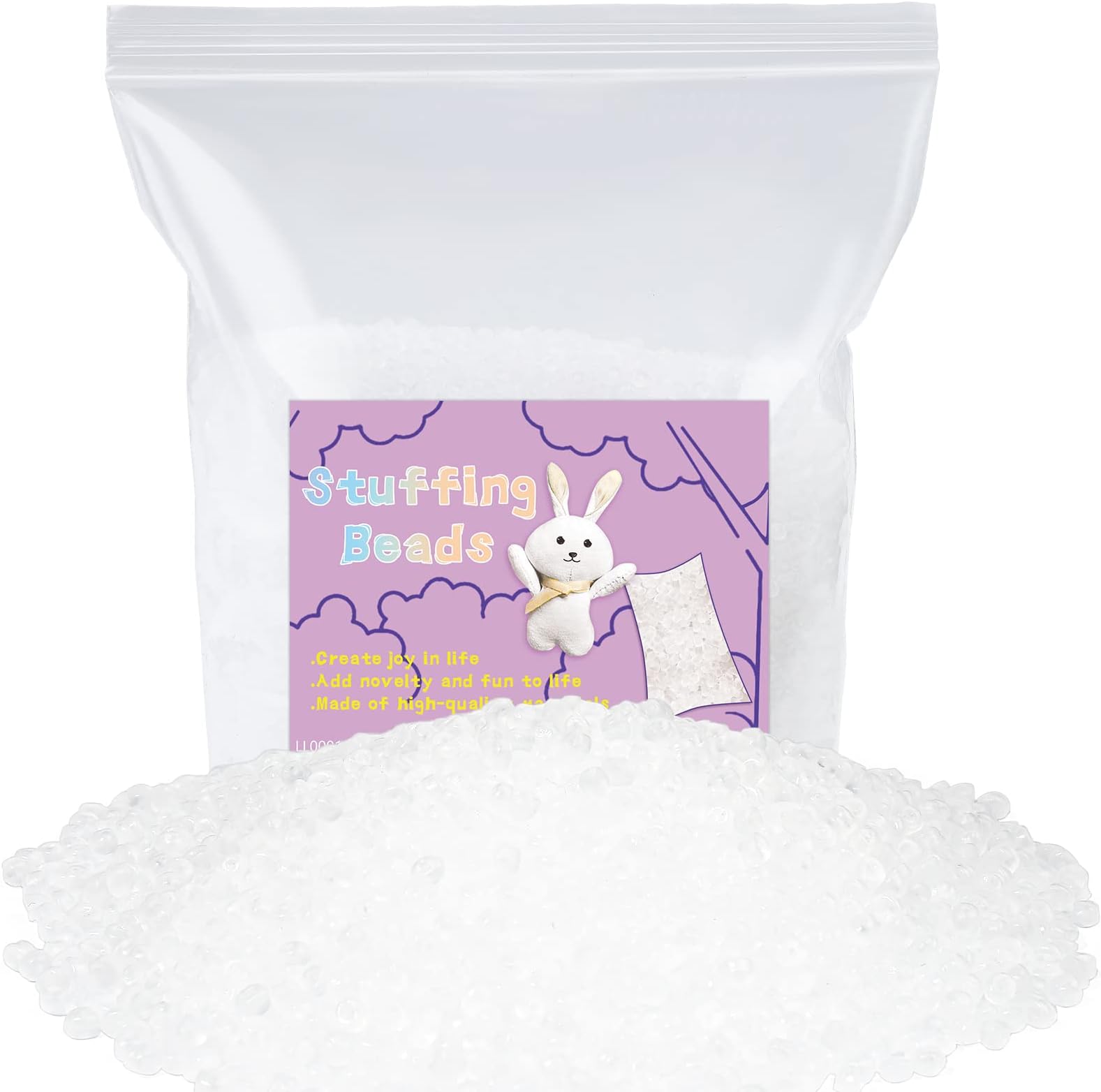 FTEVEN 200g / 7.05oz Toy Stuffing Beads, Premium Plastic