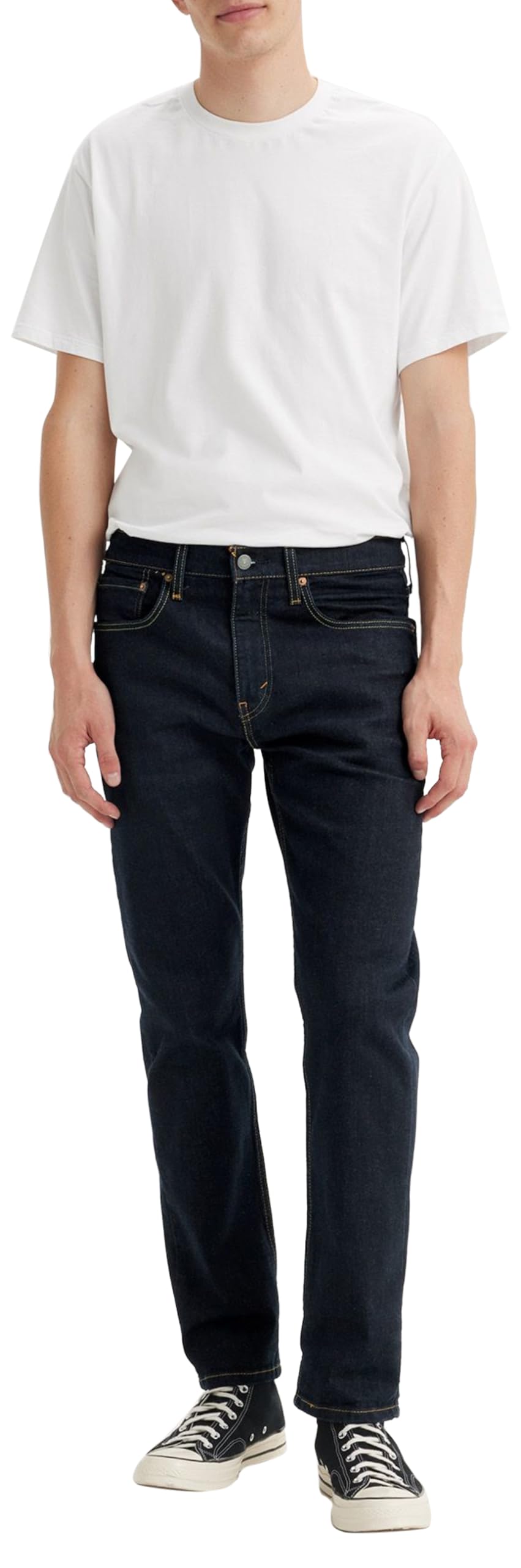 Levi'S Vaqueros para Hombre 502 Taper, Ama Rinsey, 38W / 32L