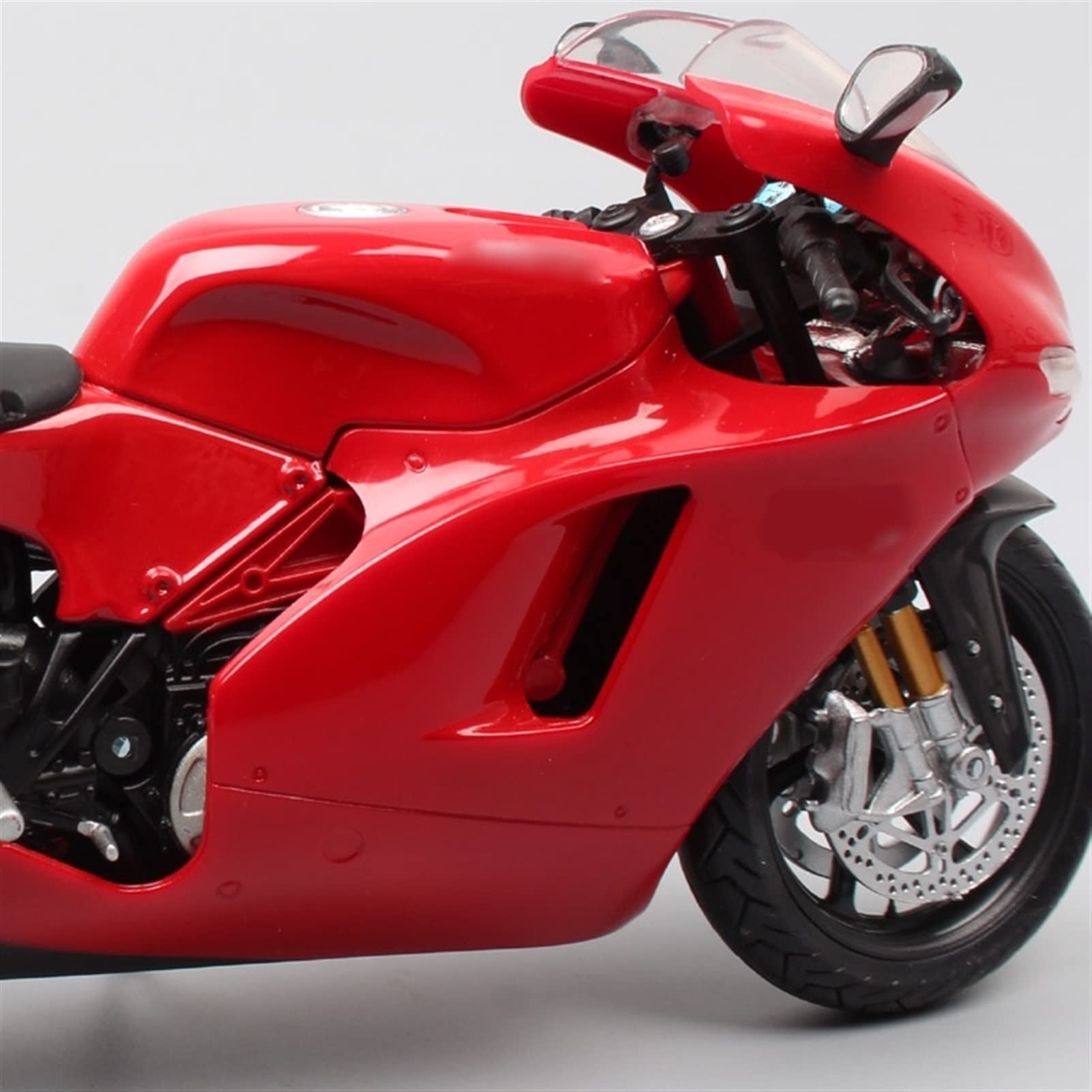 1/12 Modelo De Motocicleta Bicicleta A Escala GP Diecast Y Vehículos Juguete Hobby En Miniatura para Ducati Desmosedici RR Moto 2009