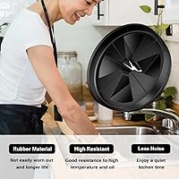 Vista 6 de Deflector de fregadero 3 3/8" QCB-AM Reemplazo para InSinkErator Serie Evolution, protectores contra salpicaduras de eliminación de basura, collar