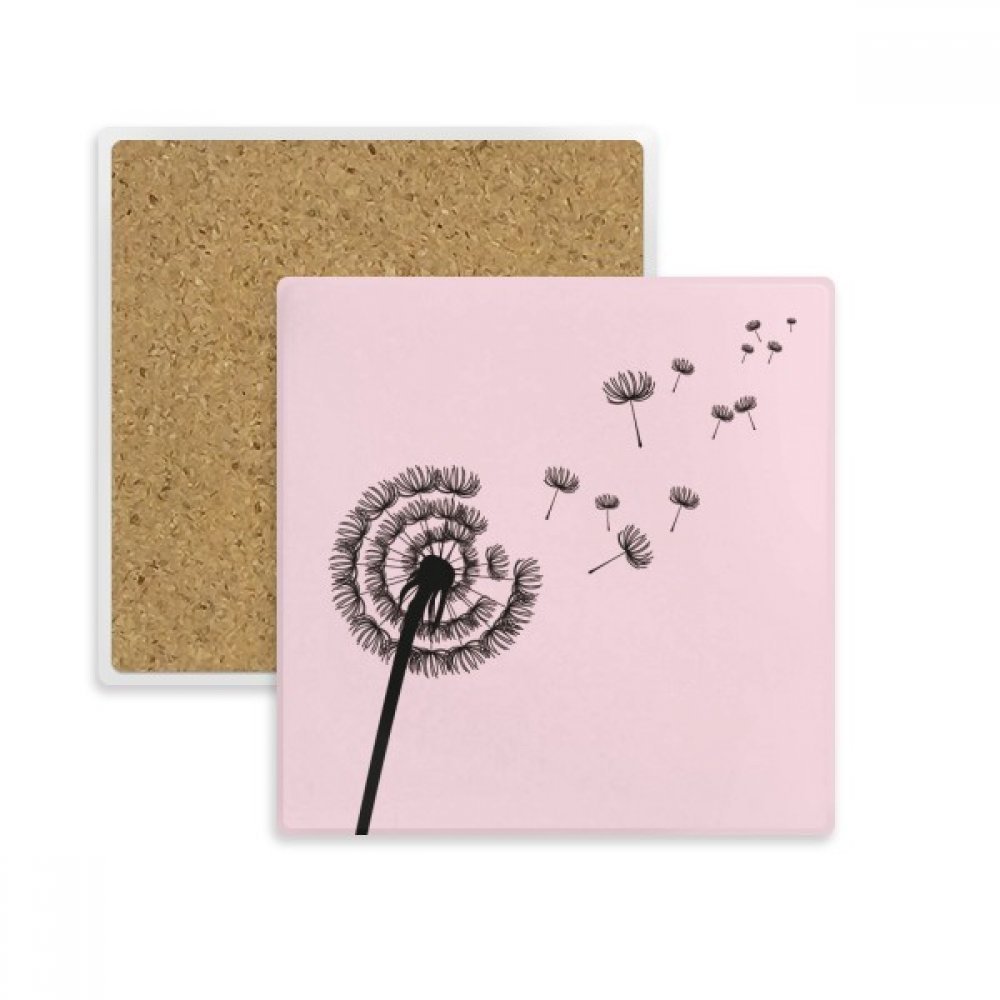 Coaster tasse pissenlit en pierre, une idée cadeau originale