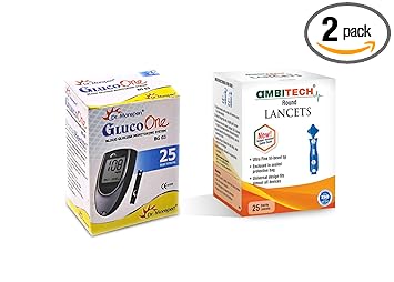 Dr. Morepen Bg-03 25 Strips With Ambitech 25 Lancets
