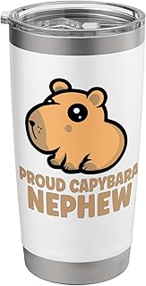 Proud Capybara Nephew Stainless Steel Insulated Tumbler