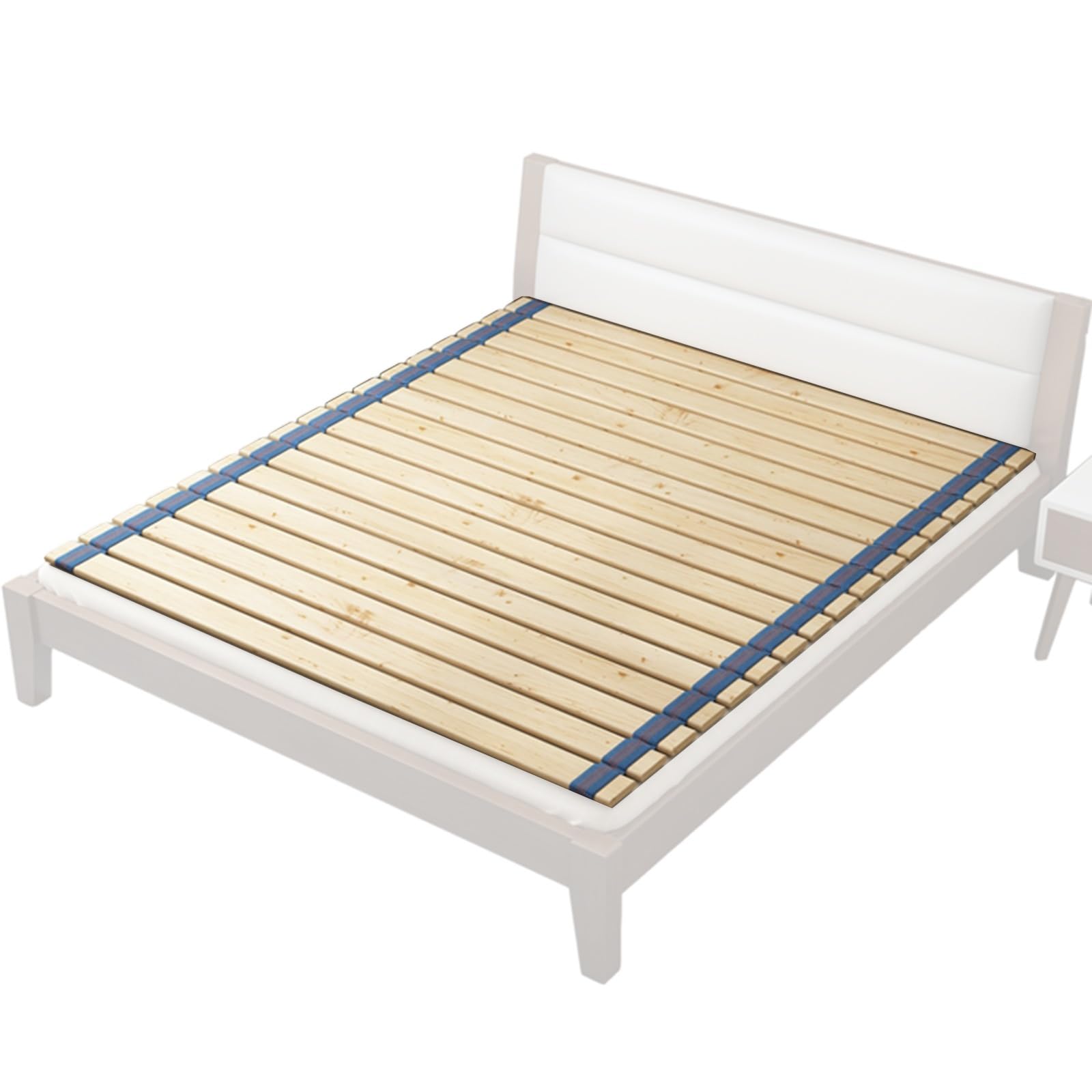 Doghe di Ricambio per Letto in Legno - Reti Pieghevoli per Materasso da 90-180 cm, Misura Singola (180x190 cm) - Sistema di doghe Resistente per Letti Singoli/matrimoniali/Queen-Size