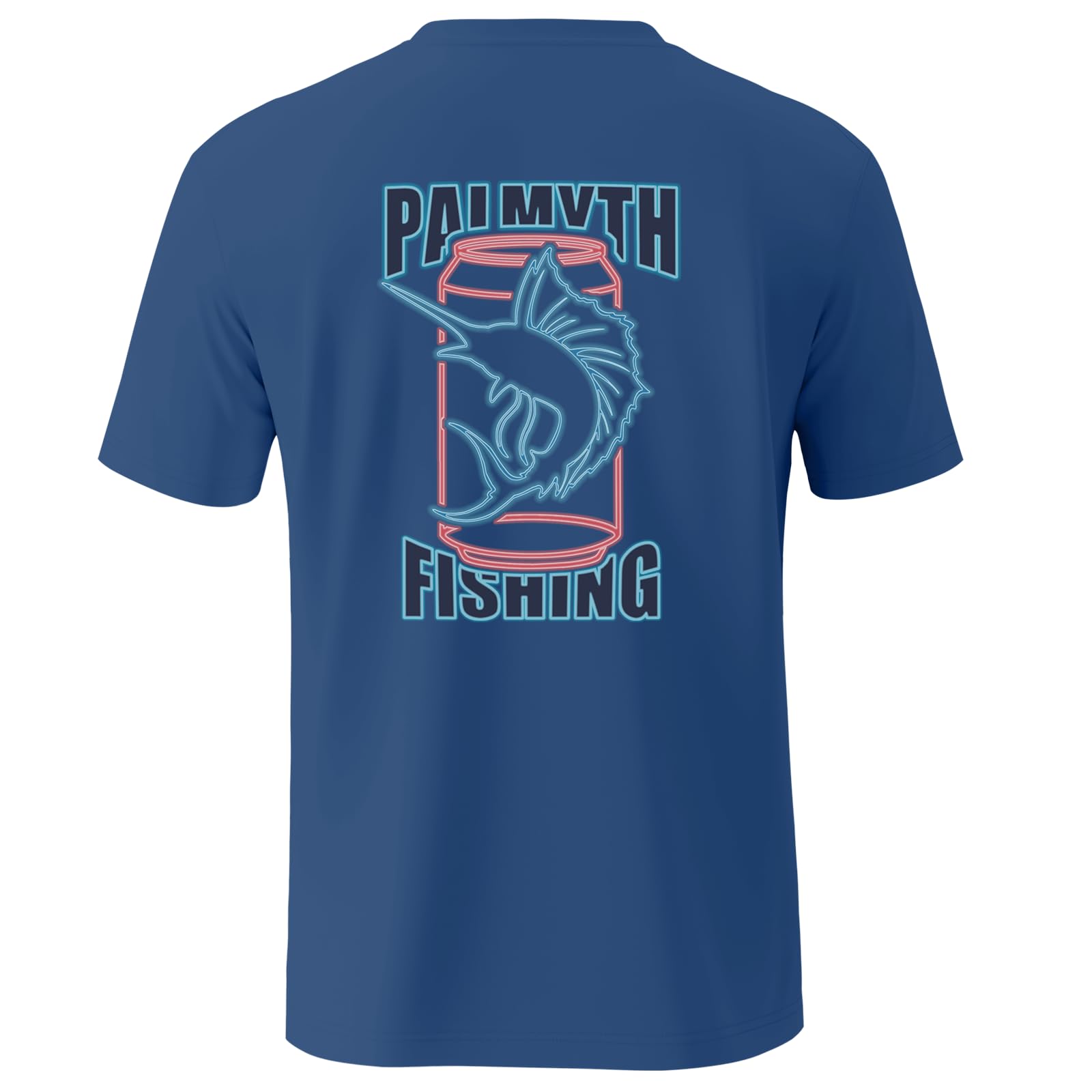 Palmyth Men's Fishing UPF 50+ Sun Protection Short Sleeve T-Shirt