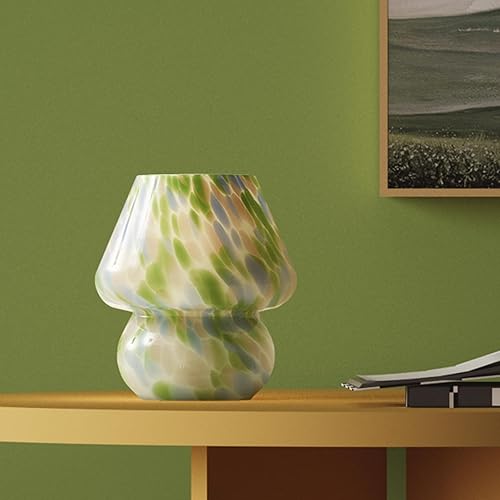 Miniatura 15 de Lámpara de hongo, lámpara pequeña de mesa para dormitorio, lámparas de noche de escritorio para sala de estar, decoración de hongos, lindas mini