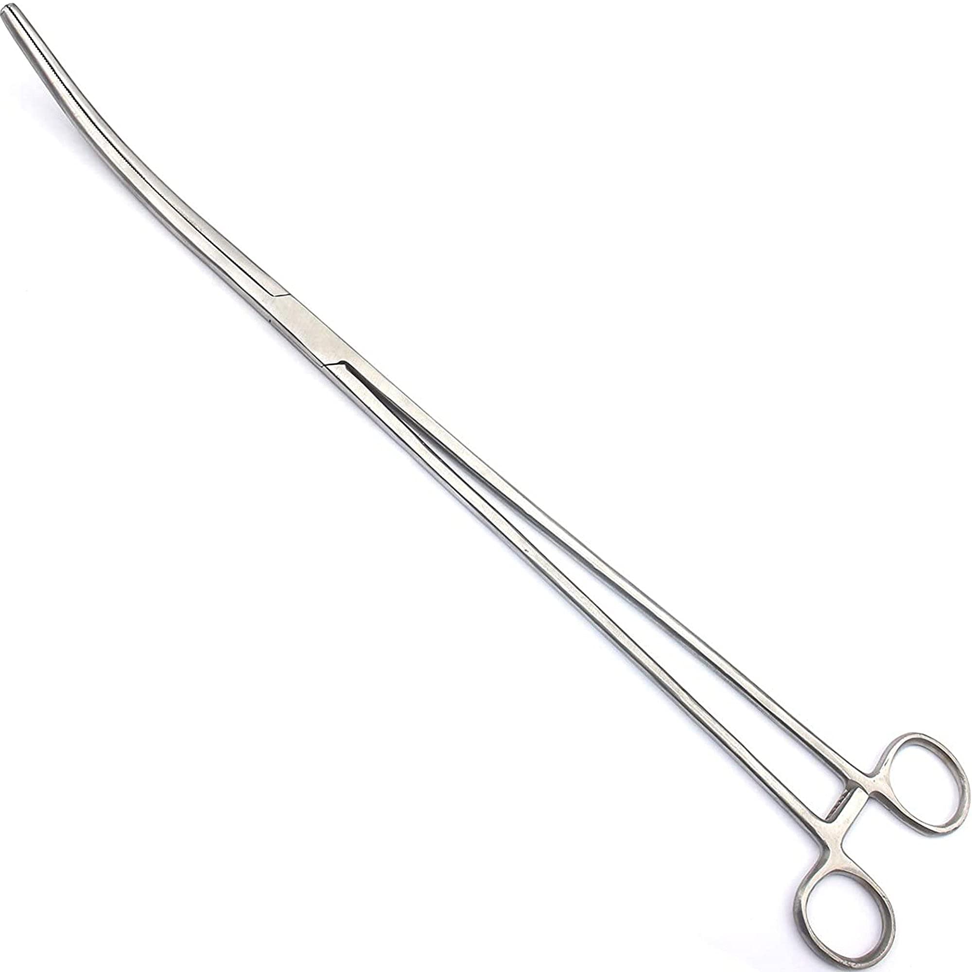 Pean Hemostat Straight and Curved Multipurpose Locking Tweezer Clamps Serrated, Stainless Steel - Hemostats for Nurses, Fishing Forceps, Crafts and Hobby