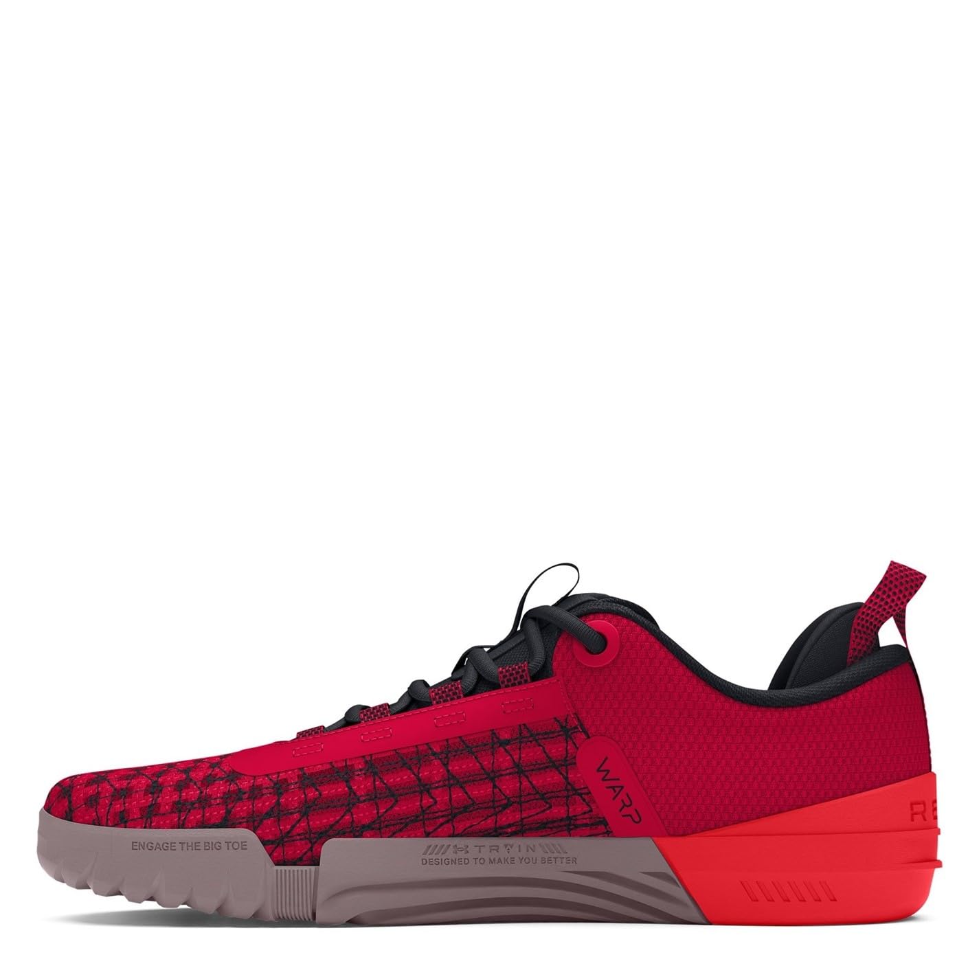 Under Armour トレーニングシューズ レッド/ホワイト 野球のアンダーアーマー UNDER ARMOUR 野球 トレーニング