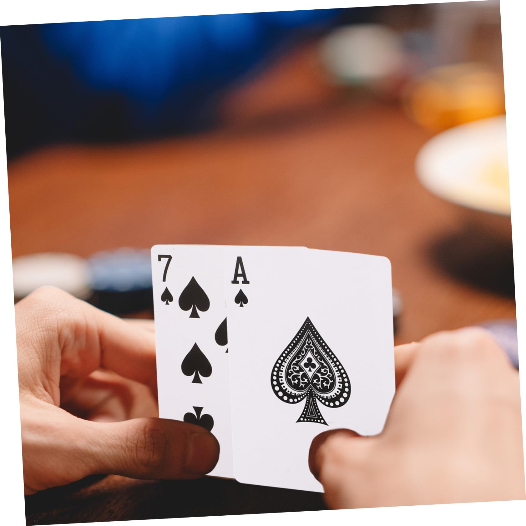 Alasum 5juegos De Póker Papel para Tarjetas Blank para Imprimir y Entretenimiento