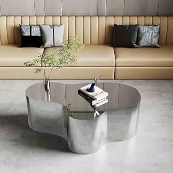 サイドテーブル ミラー 正方形 反射 鏡面 モダン シック インテリア モノクロ サイドテーブル ミラー 正方形 反射 鏡面 モダン シック