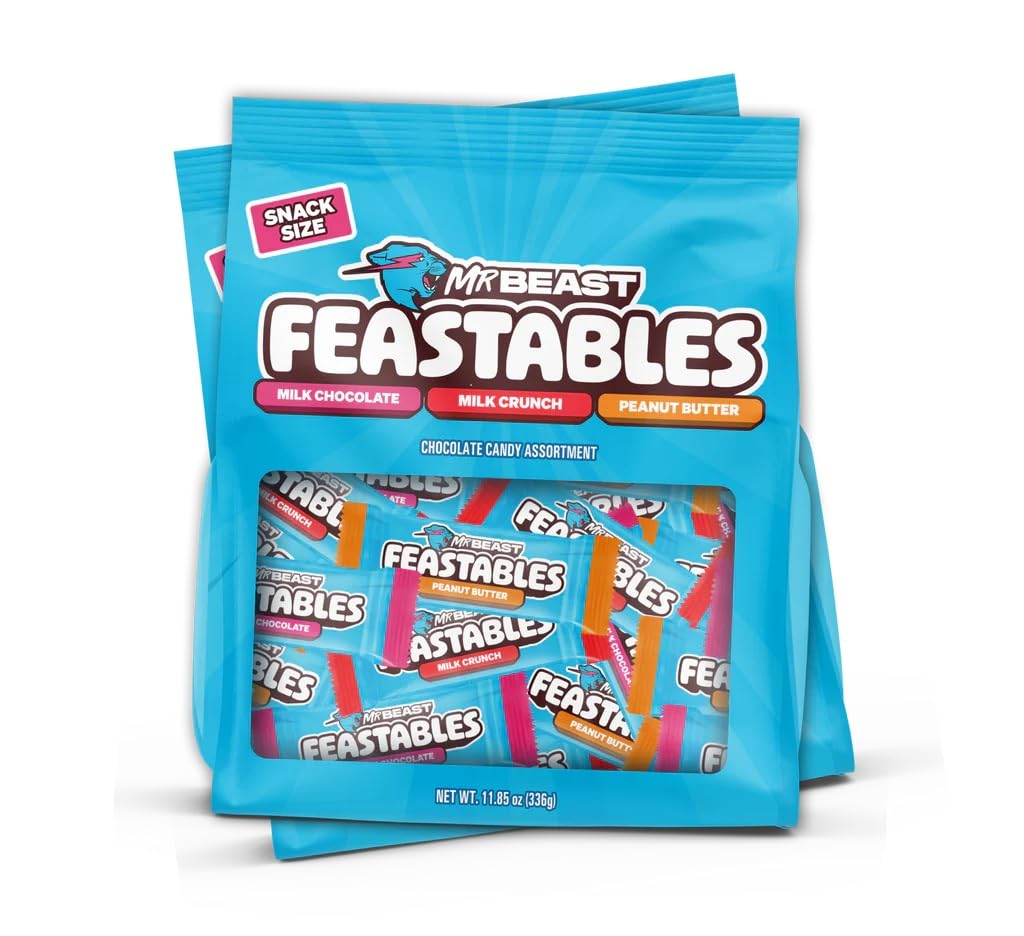 Feastables Chocolate Bars Variety Pack