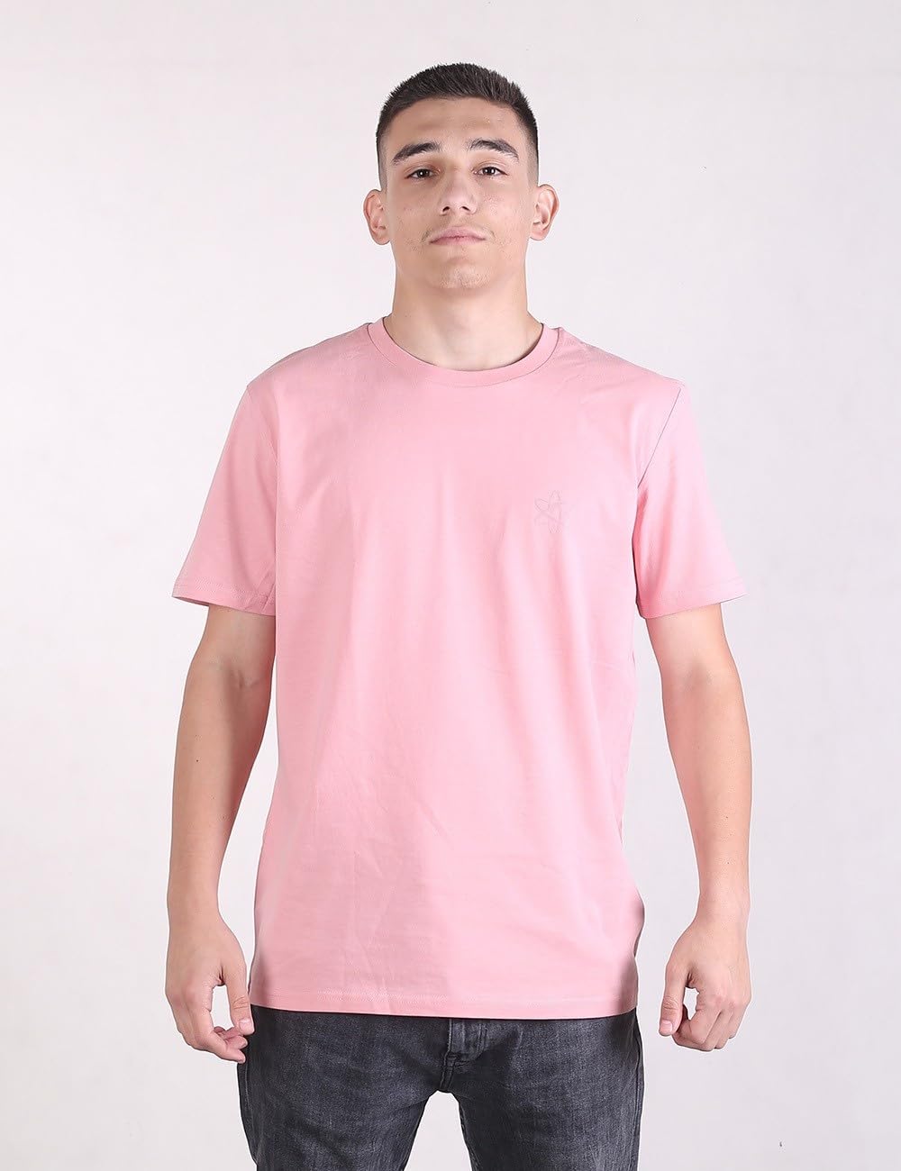 Organic Cotton Camiseta con Estampado Icon, melocotón, XXL