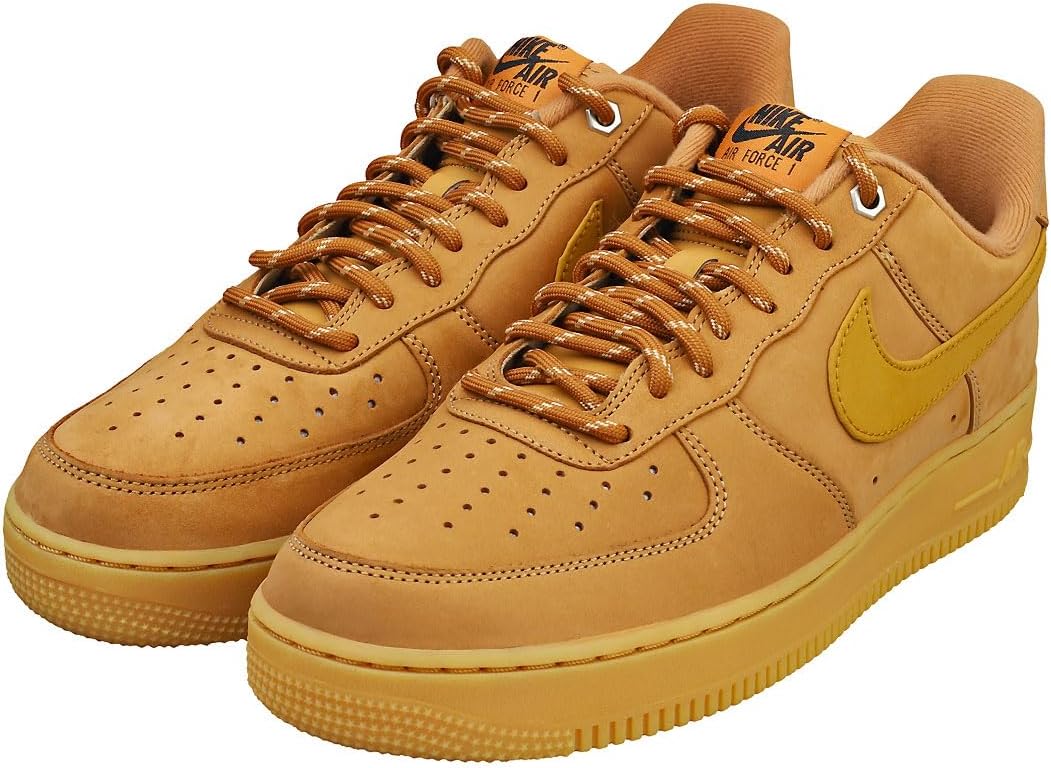 NIKE (Найк) AIR FORCE One AIR FORCE 1 '07 WB флюс / резинка светло-коричневая / черная / пшеничная CJ9179-200 Nike Япония обычный товар [товары параллельного импорта], фото 9