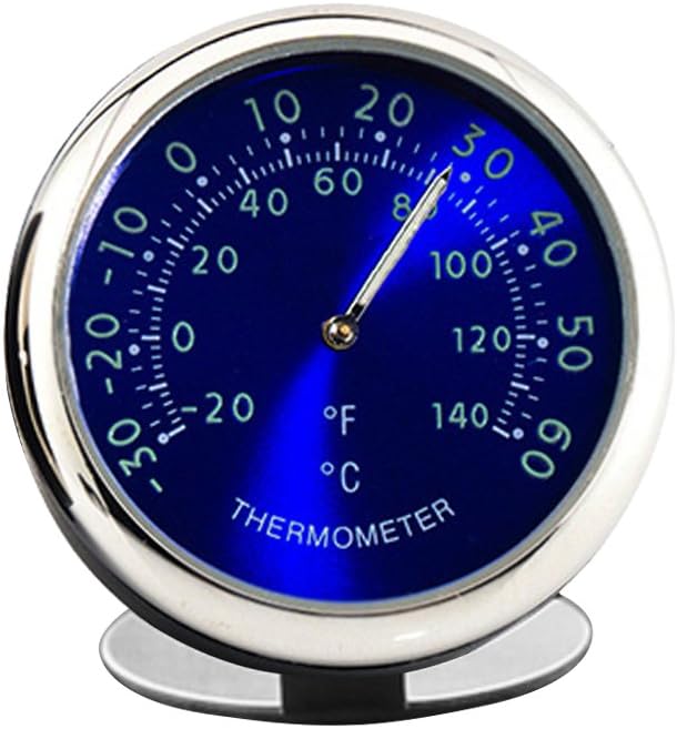 Car Dashboard Thermometer - Mini Vehicle Thermometer Decoration Air Vent Cilp