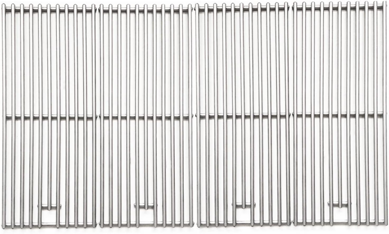 KEESHA Grill Grates for Bull Lion Premium Grill, Cast Iron Grids for Bull Lion