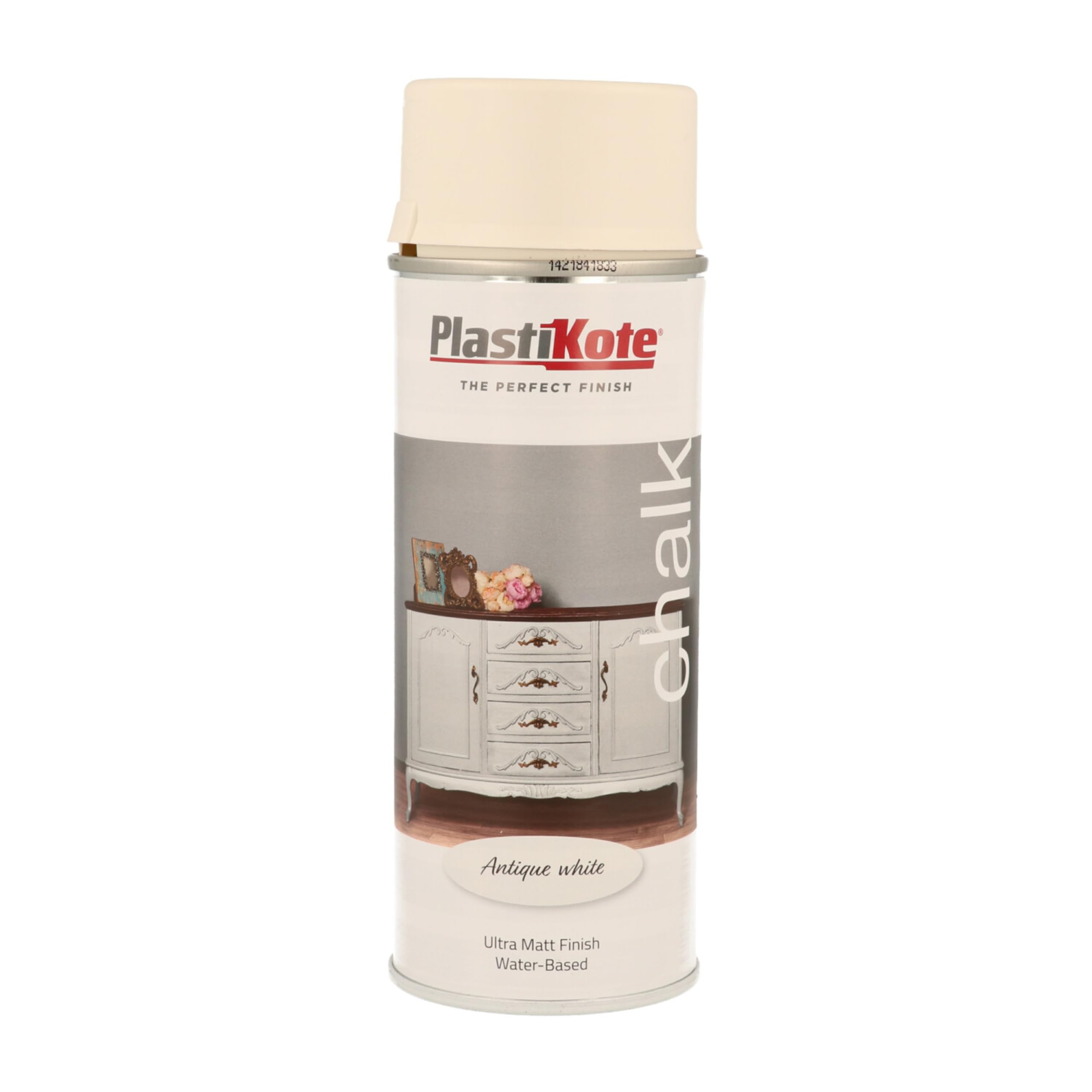 PLASTKT Chalk Finish Spray Antique White 400ML