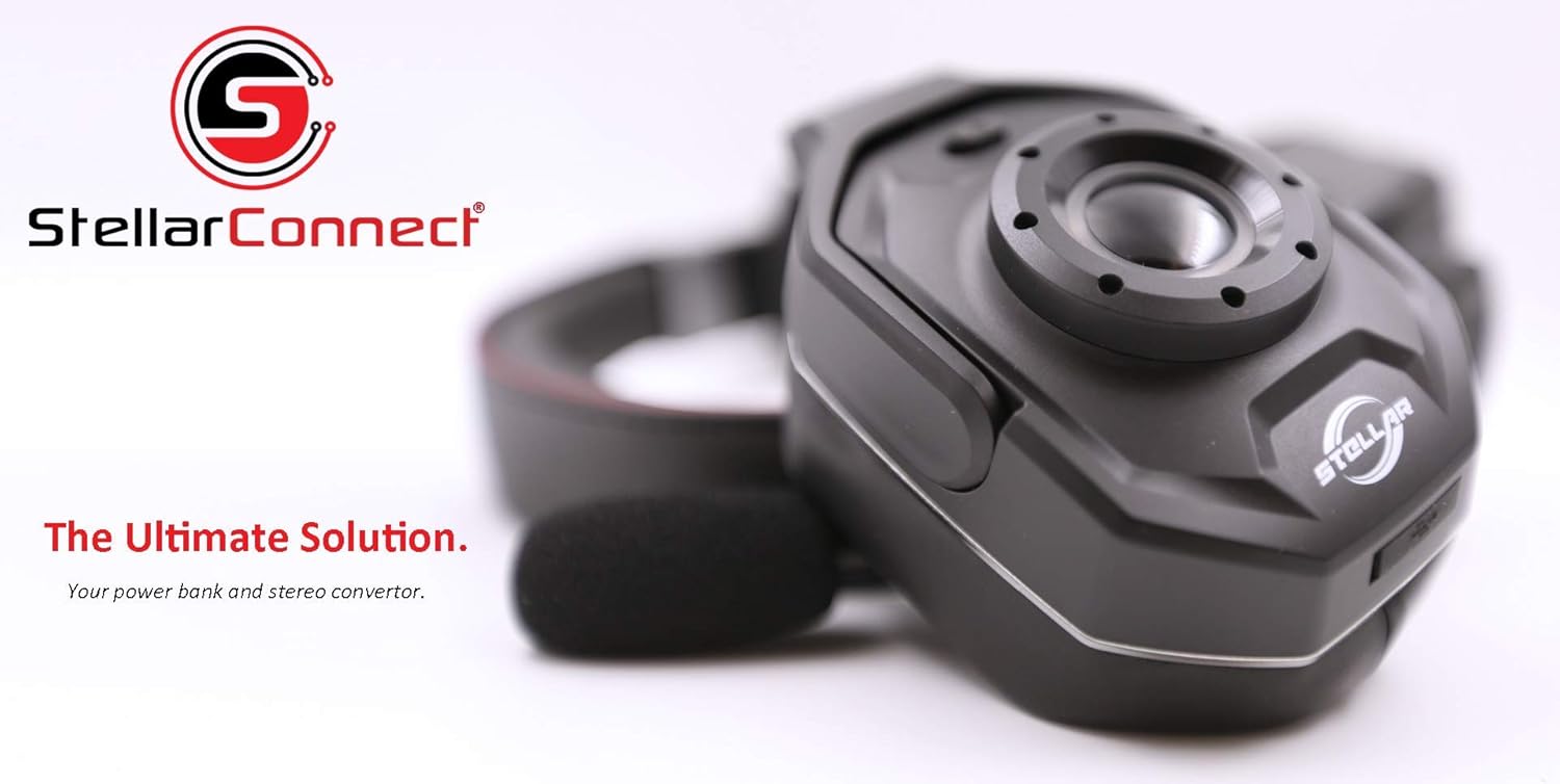 stellar electronic plutoduo bundle 60hrs talk time 99 noise cancellation best bluetooth headset for truckers and drivers