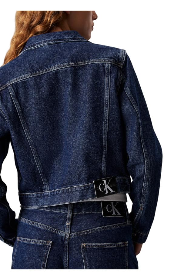 Calvin Klein Cropped 90's Denim Jacket J20j223670 Chaqueta de camionero Mujer