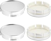 Vista 1 de 4 piezas de tapas centrales de 2.15 pulgadas para aros, compatibles con tapas centrales para aros de Ford Edge Escape Focus Fusion C-Max, reemplazo