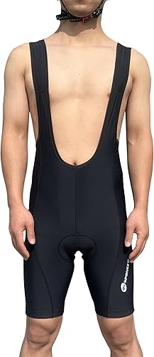 Miniatura 3 de sponeed Pantalones cortos de ciclismo para hombre, pantalones cortos acolchados transpirables con protección UPF 50+