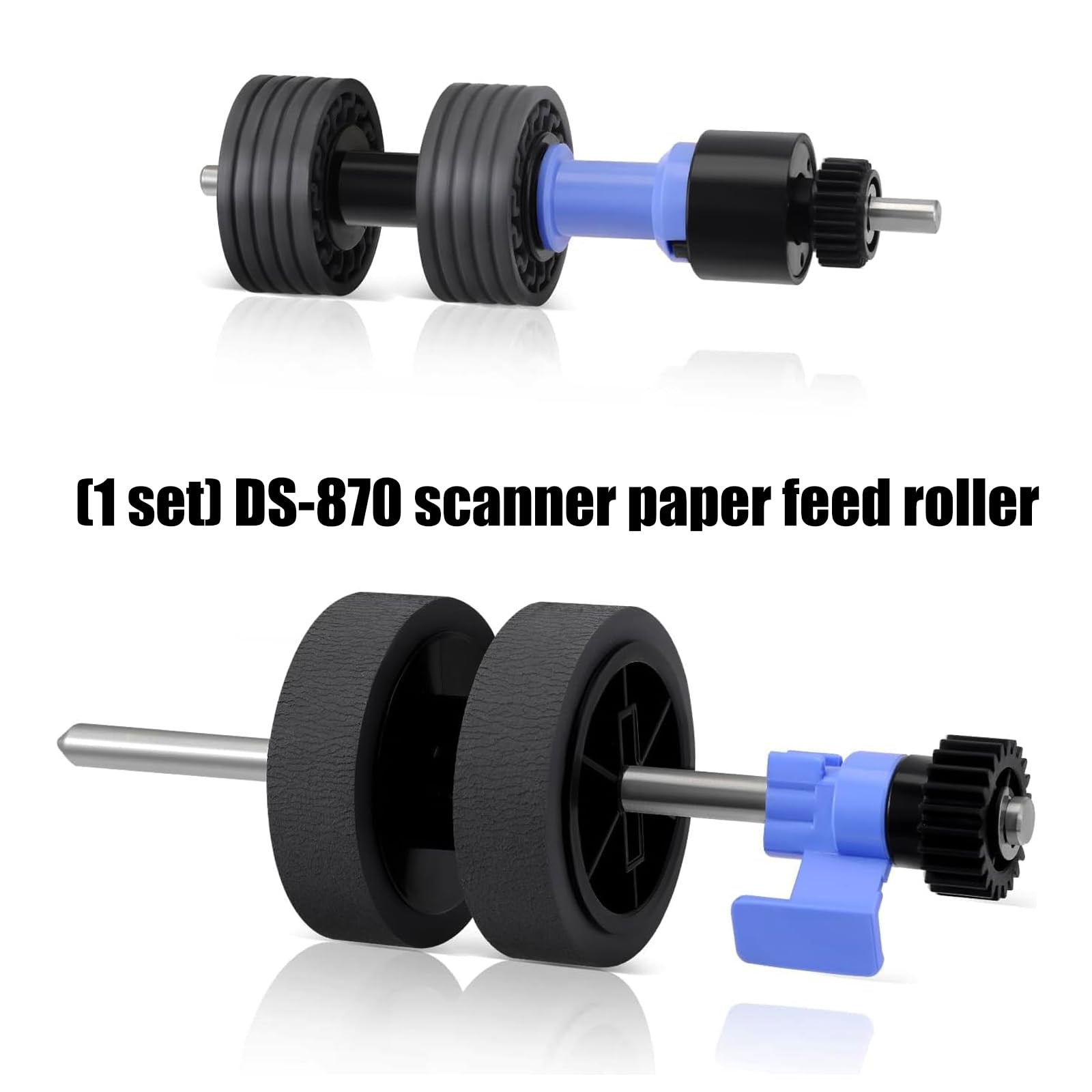 Rotolo per scanner documenti, 65 pagine minuti, per 870, 875, 975, 570, 530, accessori per la pulizia dei rulli