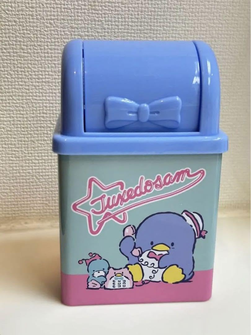 サンリオ - サンリオ　レトロ　年代不明　タキシードサム　ダストボックス TUXEDOSAM タキシードサム ゴミ箱 1985年 - KNot a TOY/ノットアトイ