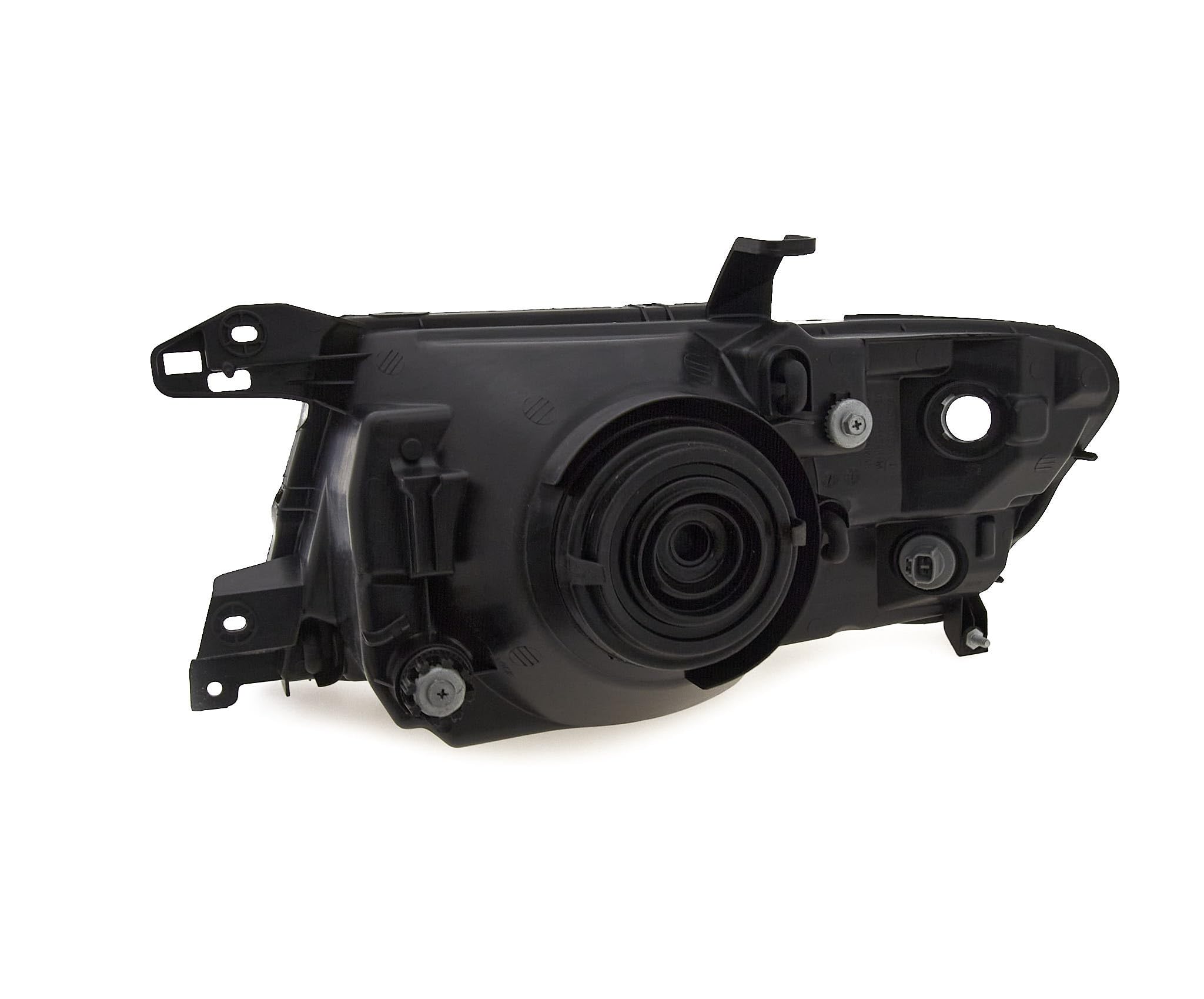 auto Fari anteriori Destra MN133752 compatibile per MITSUBISHI PAJERO V60/V70 2003-2006, senza motore, elettrica, color argento, H4, ECE